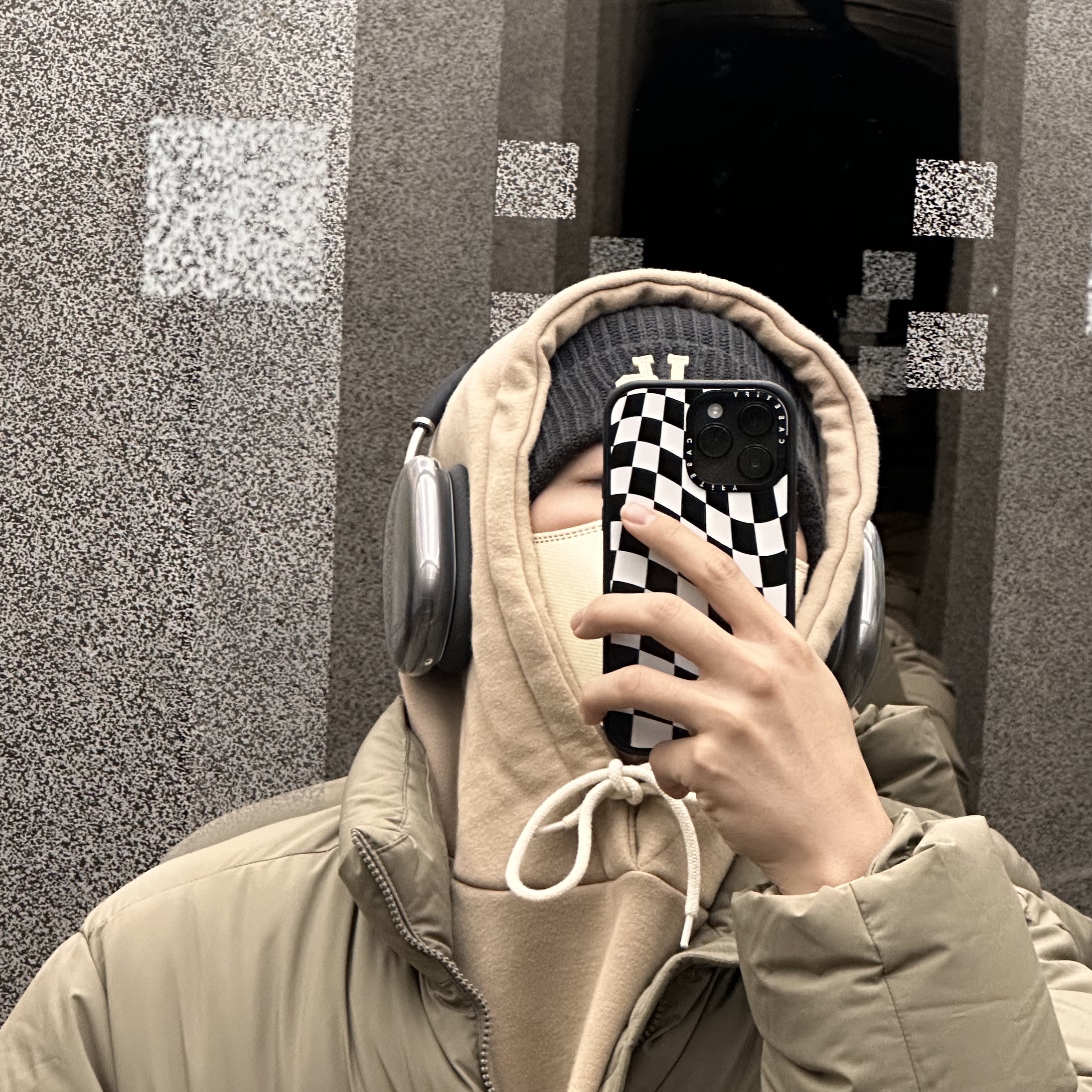 Apple AirPods Max Lightning Space Gray (Korean Ver.) 착용 스타일
