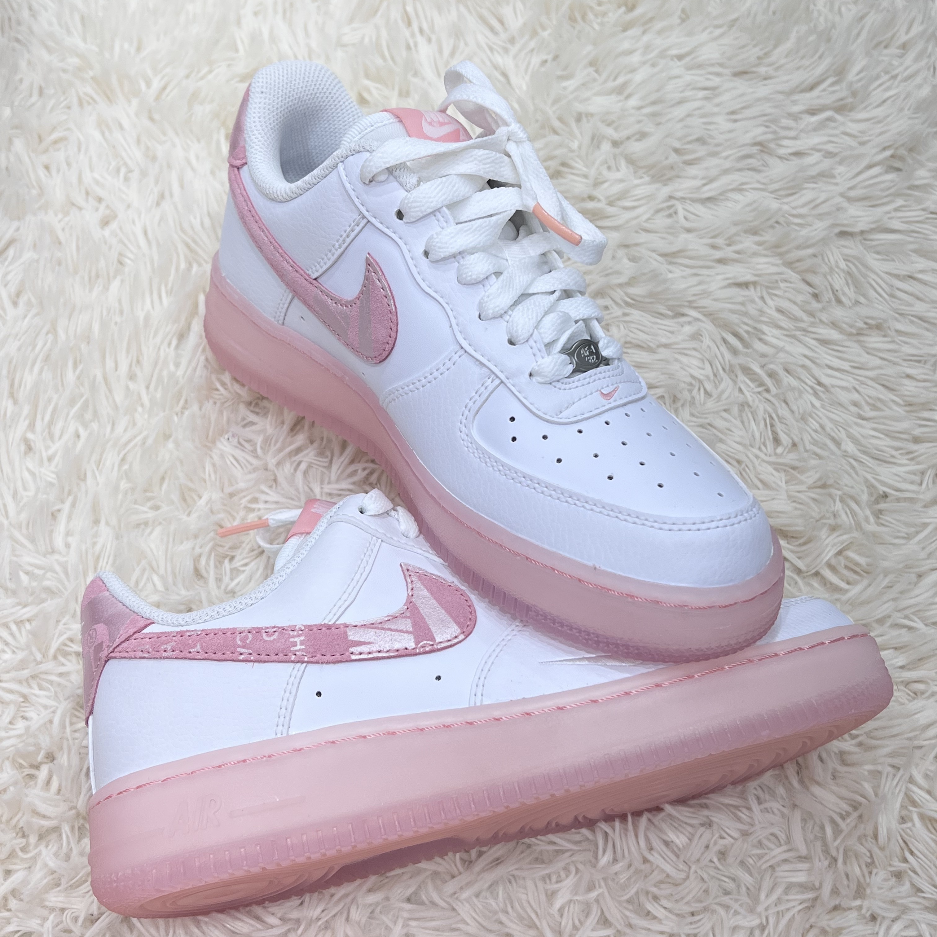 (W) Nike Air Force 1 '07 LV8 Copy and Paste 착용 스타일