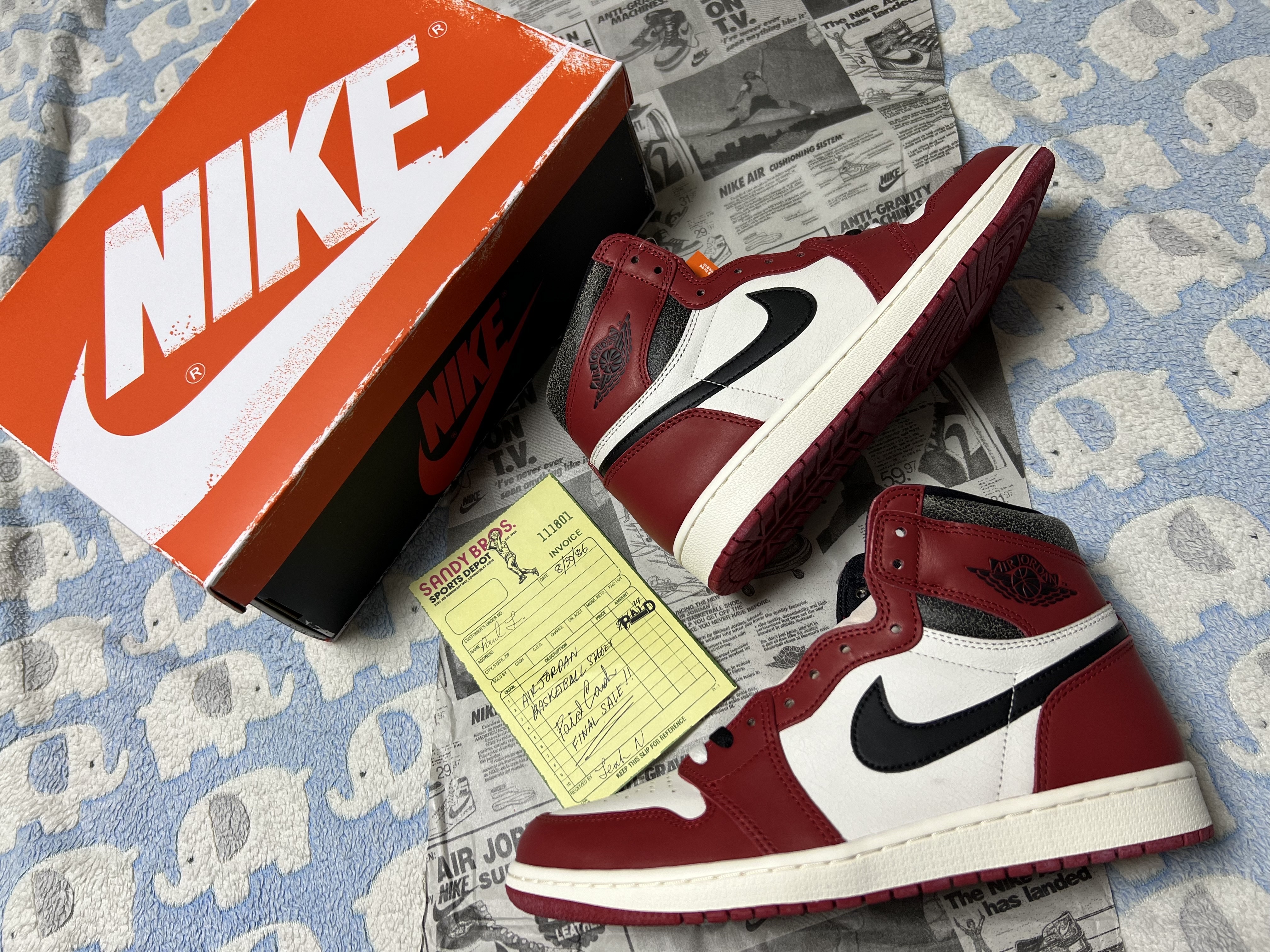 Jordan 1 Retro High OG Chicago 2022 착용 스타일 - 2