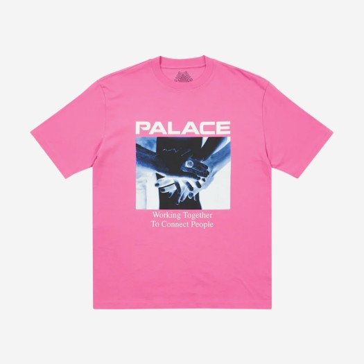 팔라스 배터리 티셔츠 핑크 - 22FW