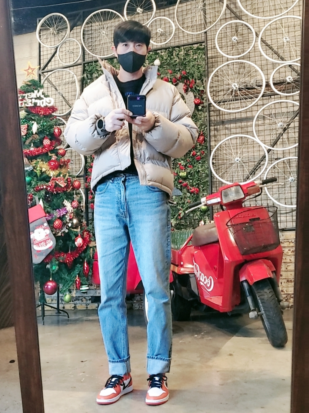 (W) Jordan 1 Low OG Starfish 착용 스타일 - 2
