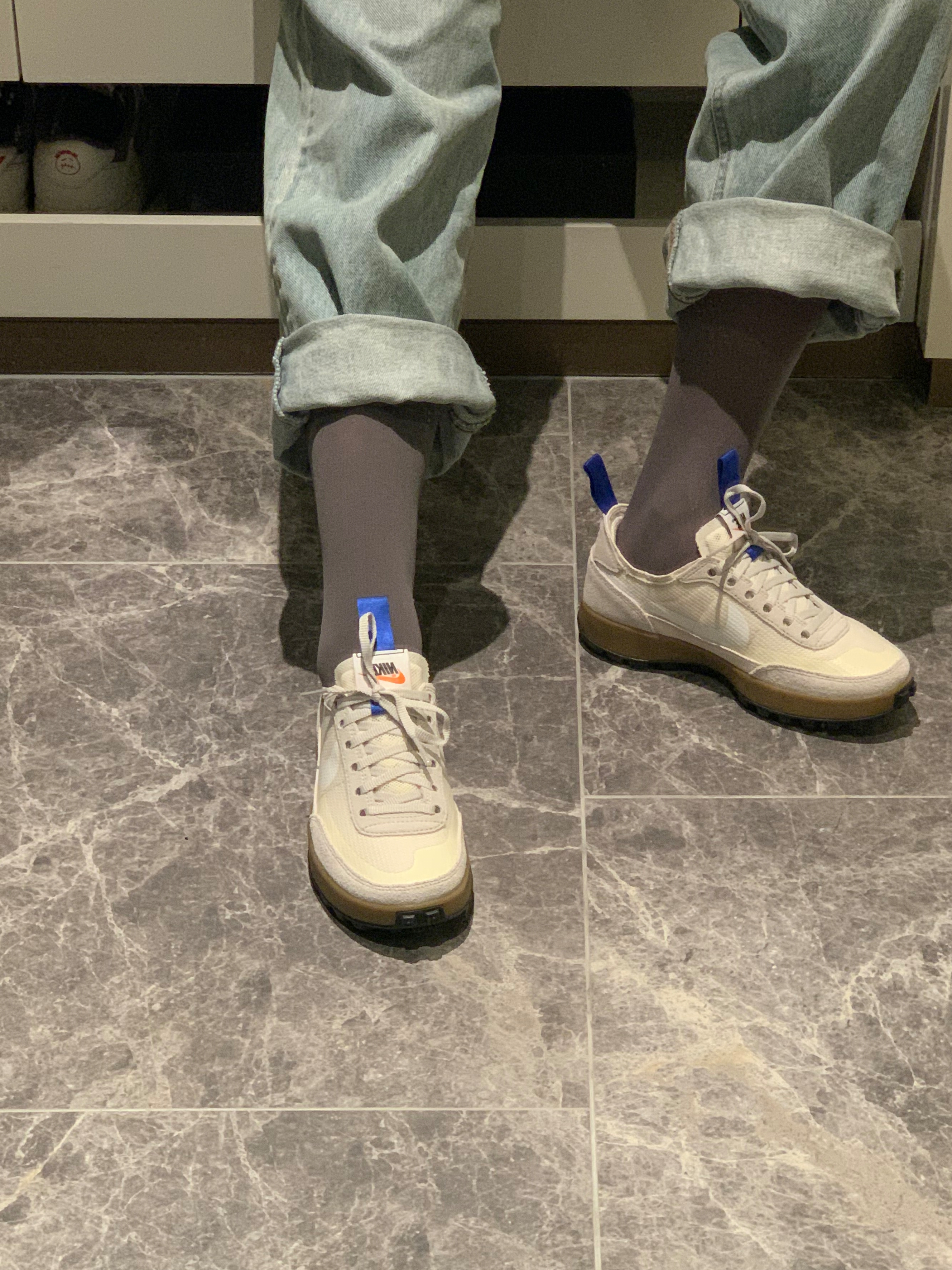 Nike x Tom Sachs General Purpose Shoe Light Cream 착용 스타일 - 3