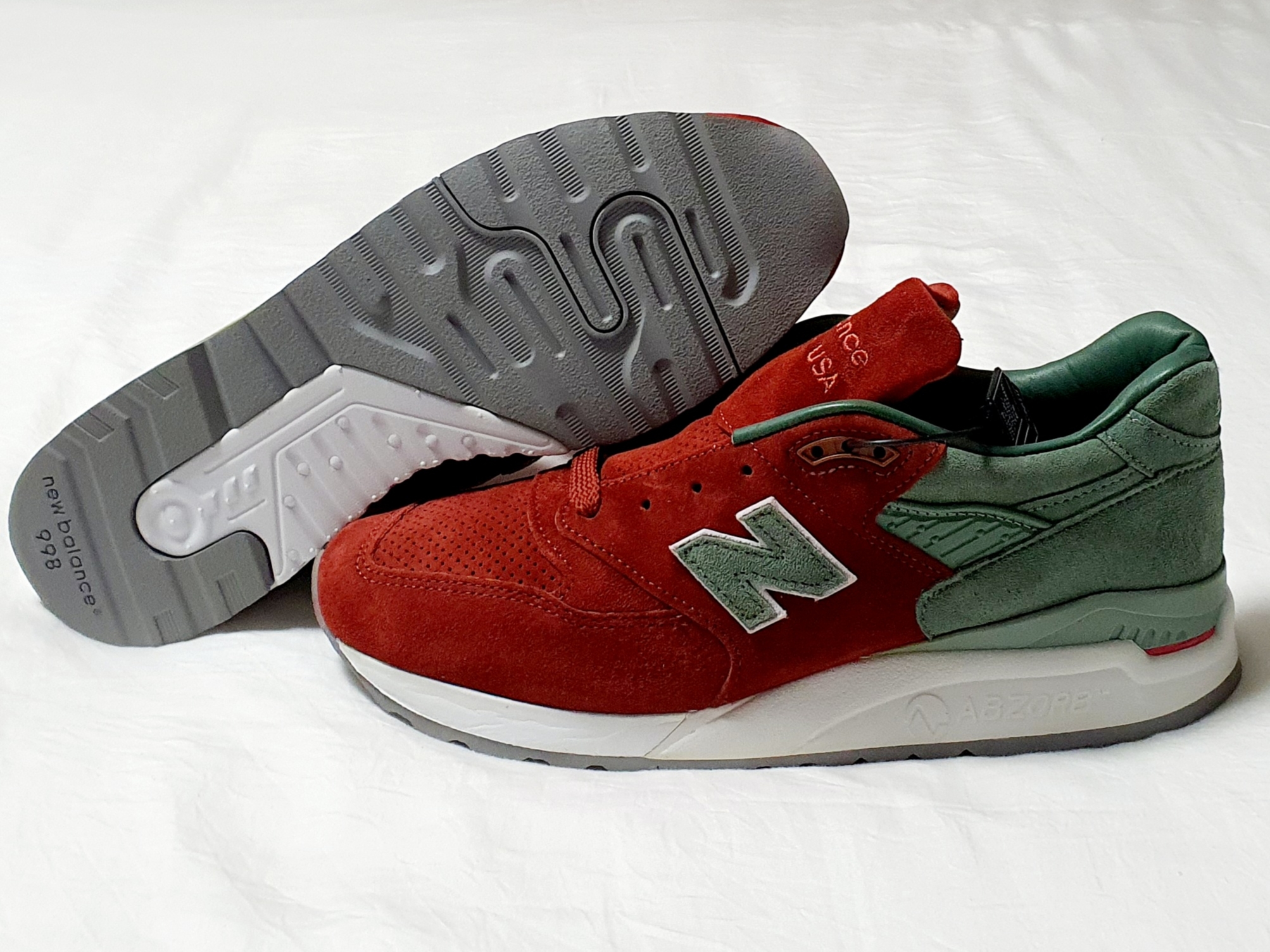 New Balance x Concepts 998 Made in USA City Rivalry Boston 착용 스타일 - 3