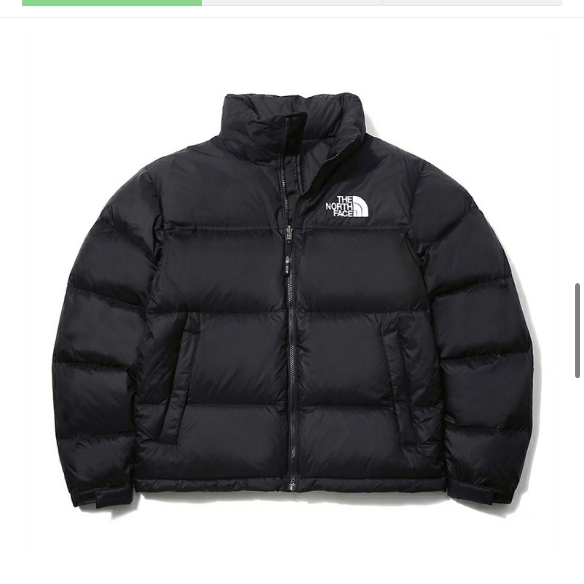 The North Face 1996 Eco Nuptse Jacket Black 착용 스타일