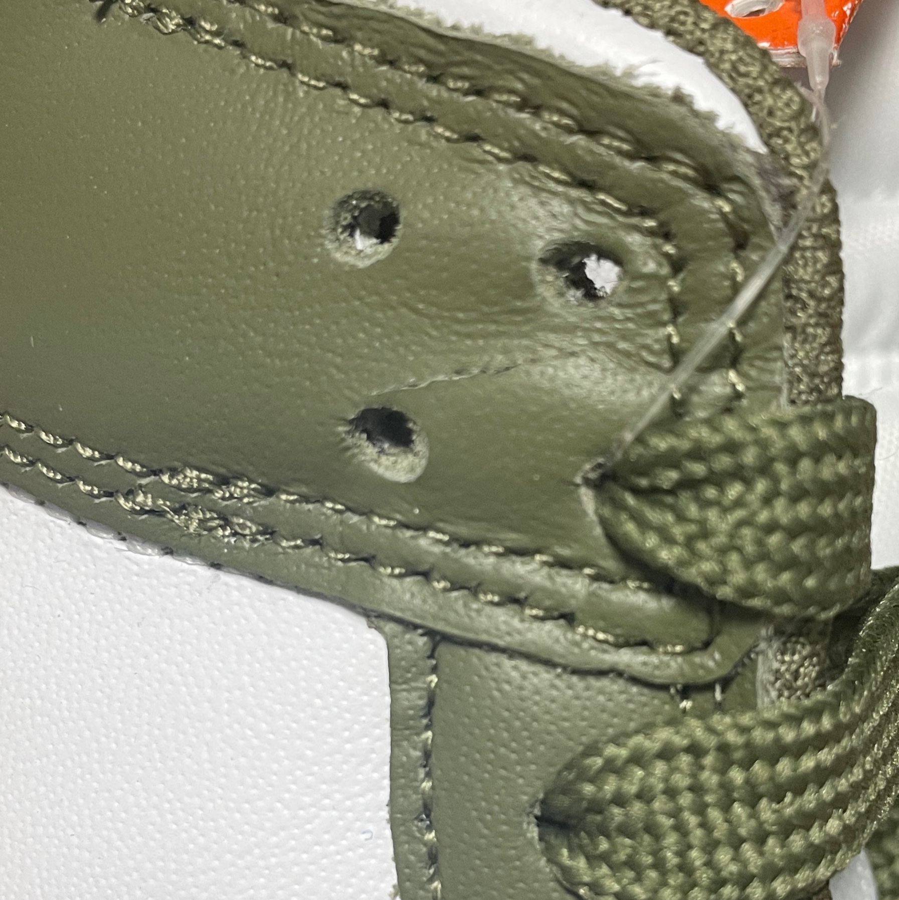 (W) Nike Dunk Low Medium Olive 착용 스타일 - 2