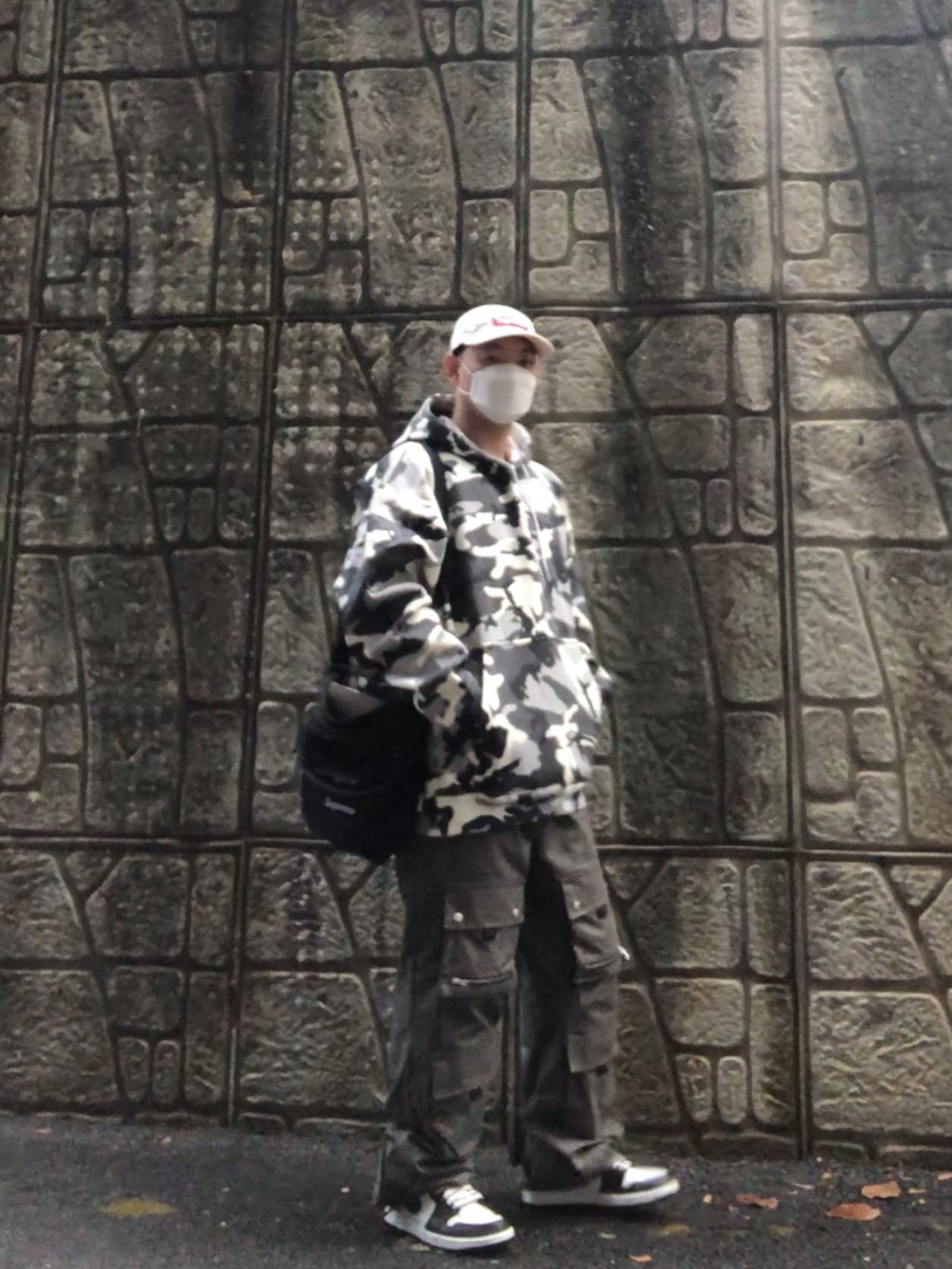 Supreme Washed Chino Twill Camp Cap Stone - 22SS, Nike NRG Solo Swoosh Fleece Hoodie Sail White Camo - US/EU 착용 스타일