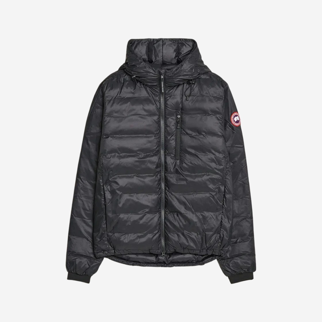 Canada Goose Lodge Down Hoody Black Shine 상세 이미지 1