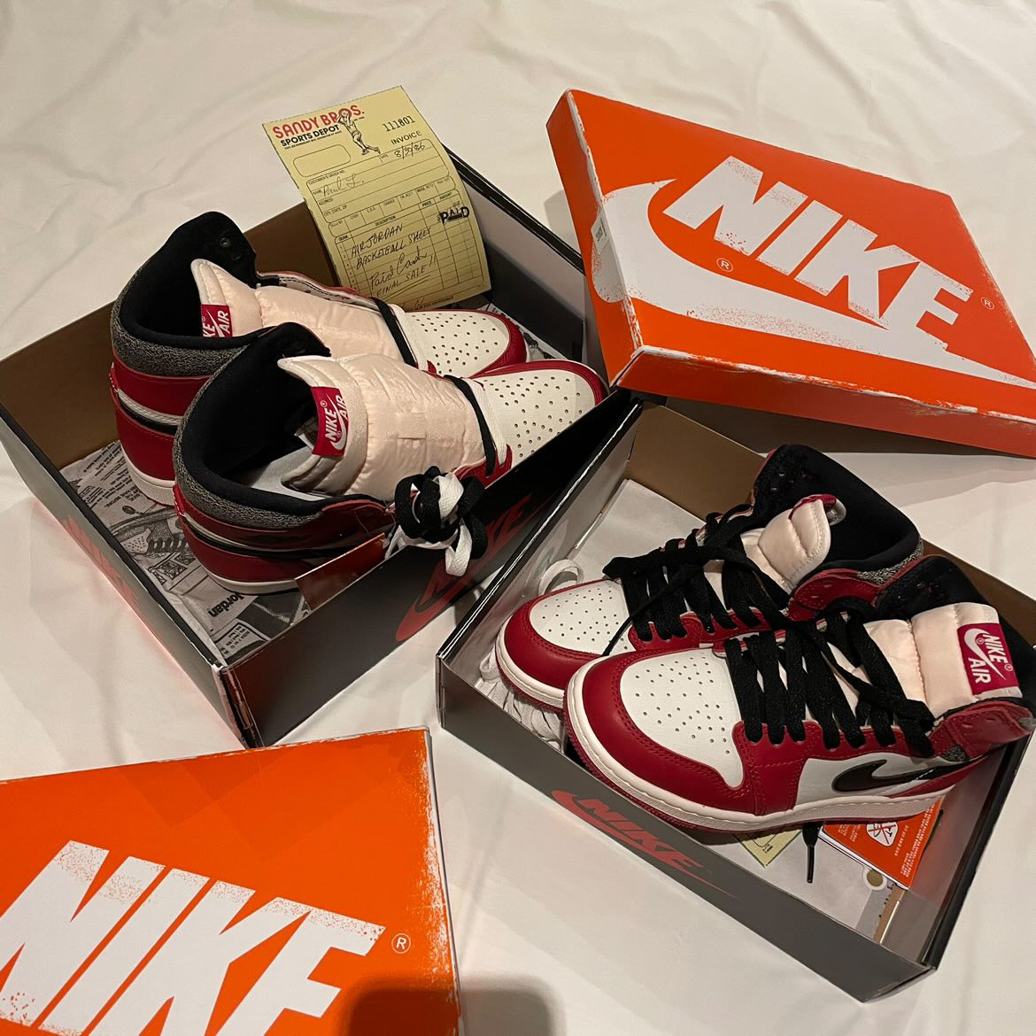 Jordan 1 Retro High OG Chicago 2022, (GS) Jordan 1 Retro High OG Chicago 2022 착용 스타일