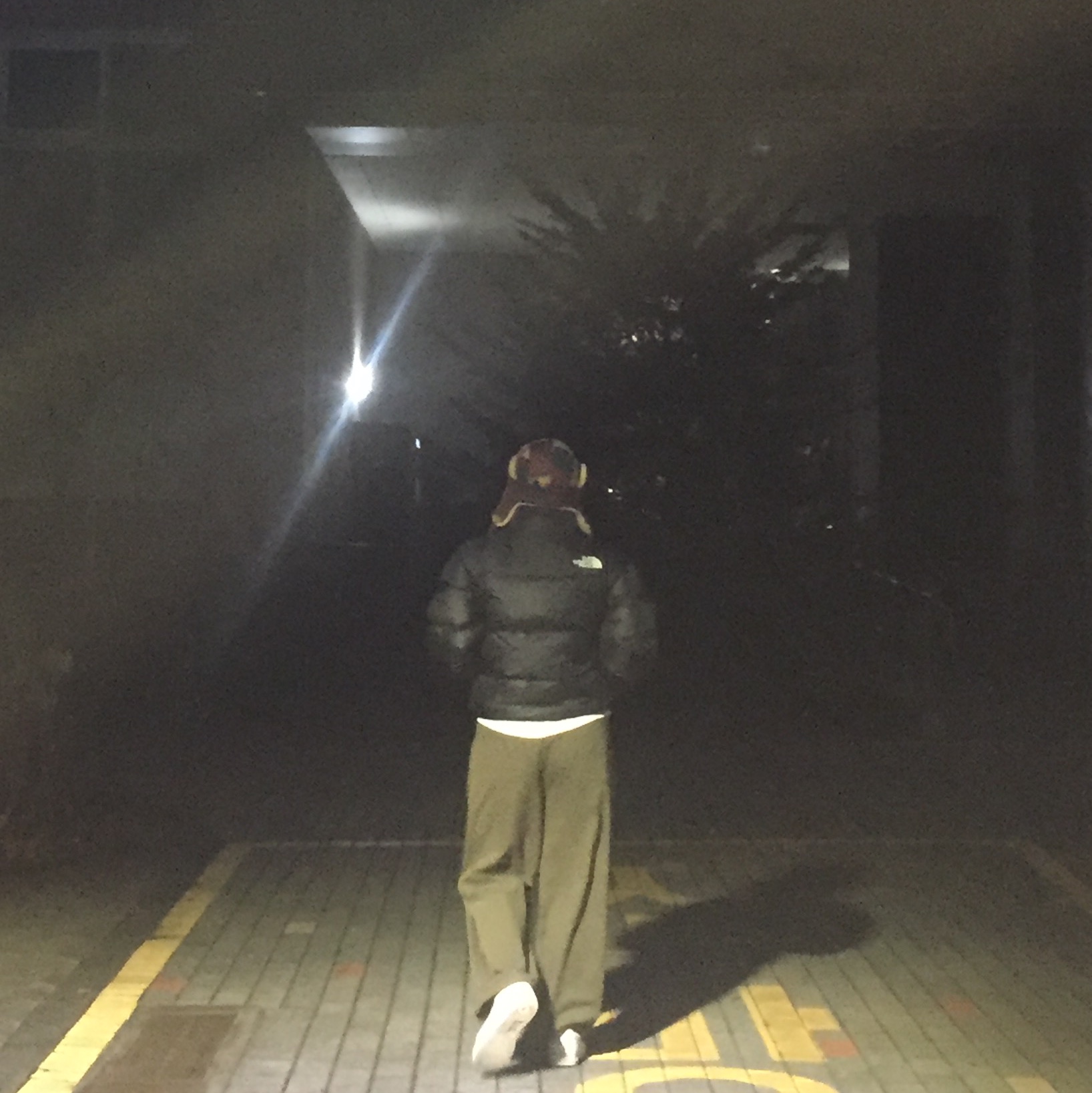 The North Face 1996 Eco Nuptse Jacket Black, Nike Air Force 1 '07 Low White 착용 스타일 - 3