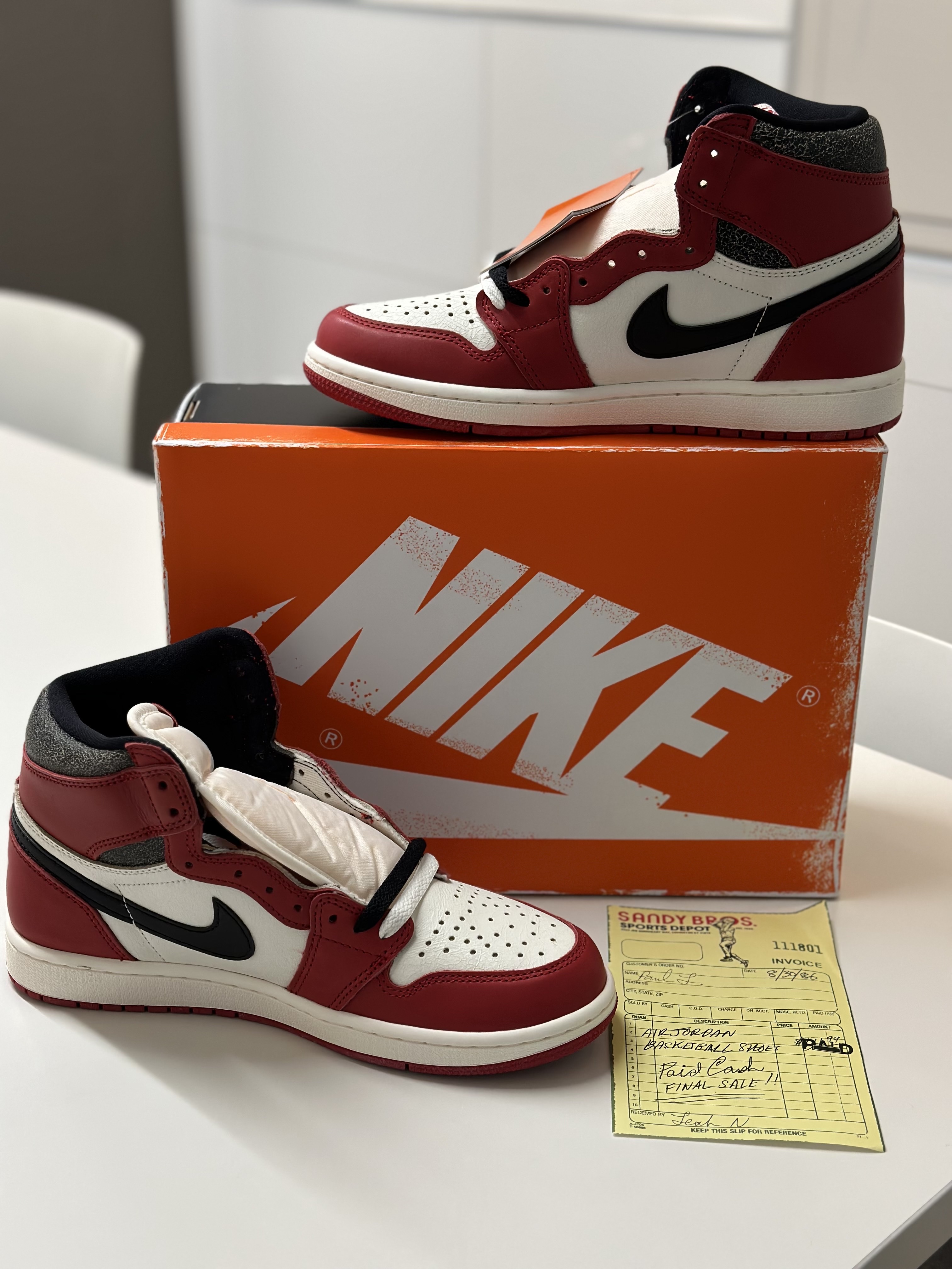 Jordan 1 Retro High OG Chicago 2022 착용 스타일