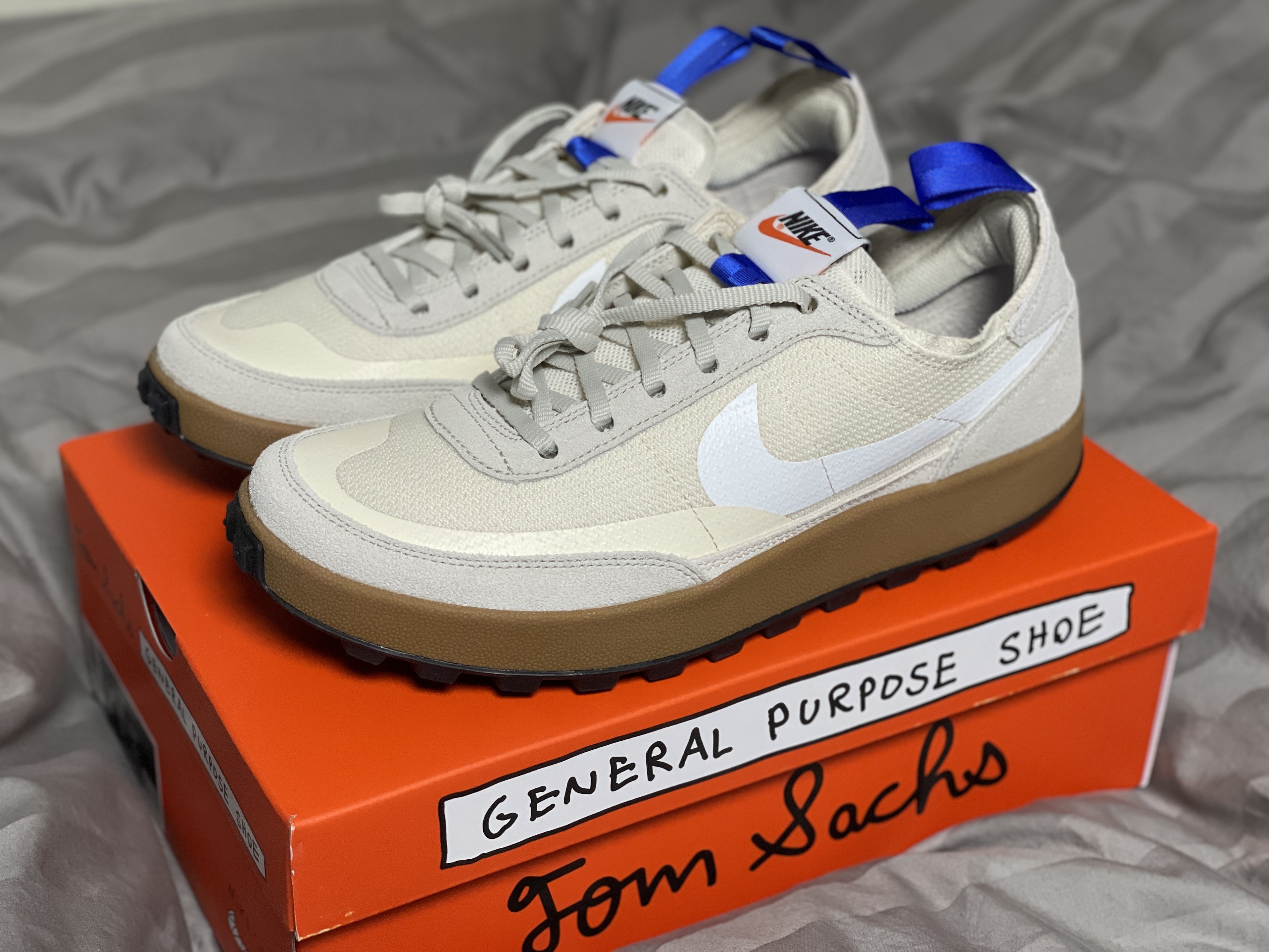 Nike x Tom Sachs General Purpose Shoe Light Cream 착용 스타일