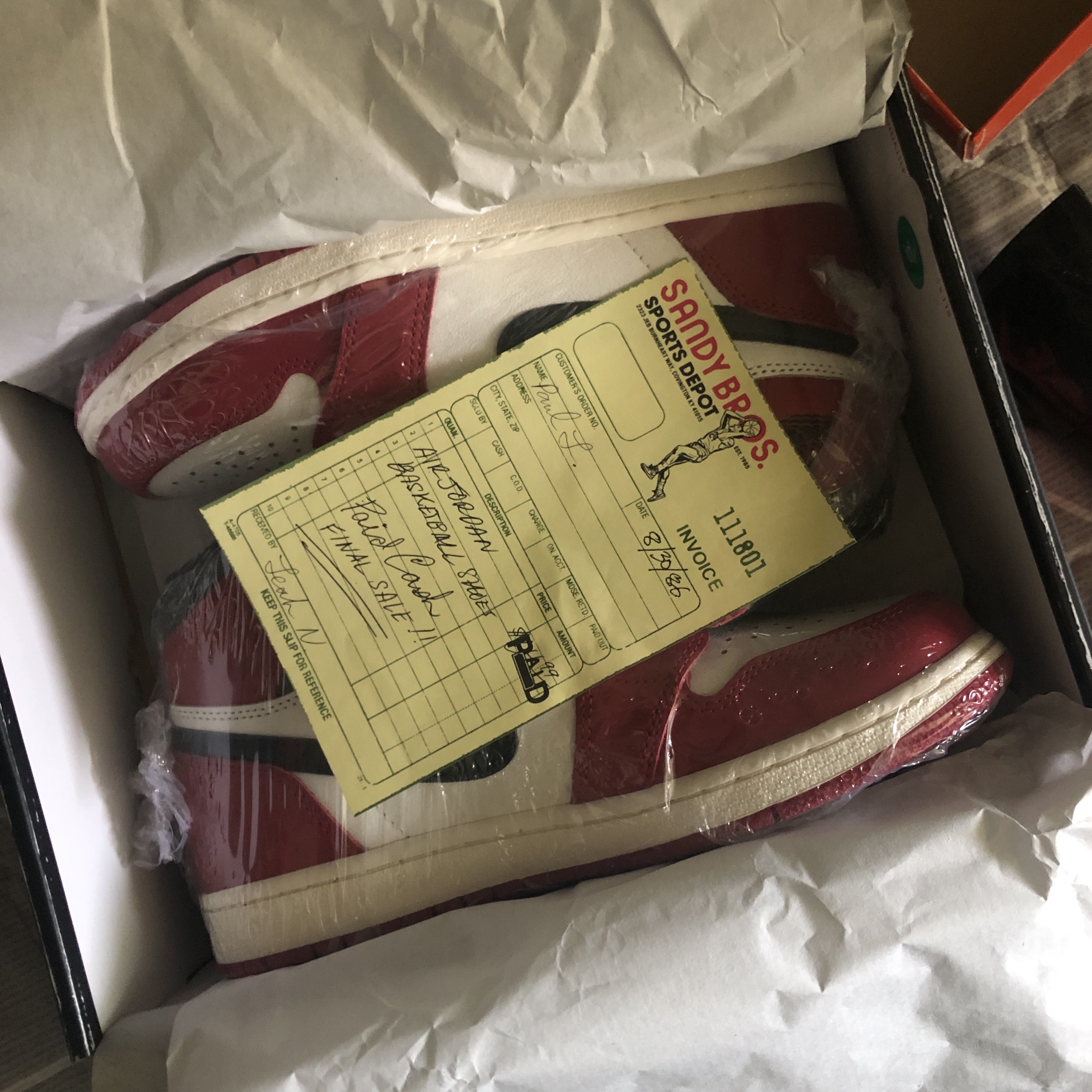 Nike x Sacai Zoom Cortez SP Iron Grey, Jordan 1 Retro High OG Chicago 2022 착용 스타일 - 3