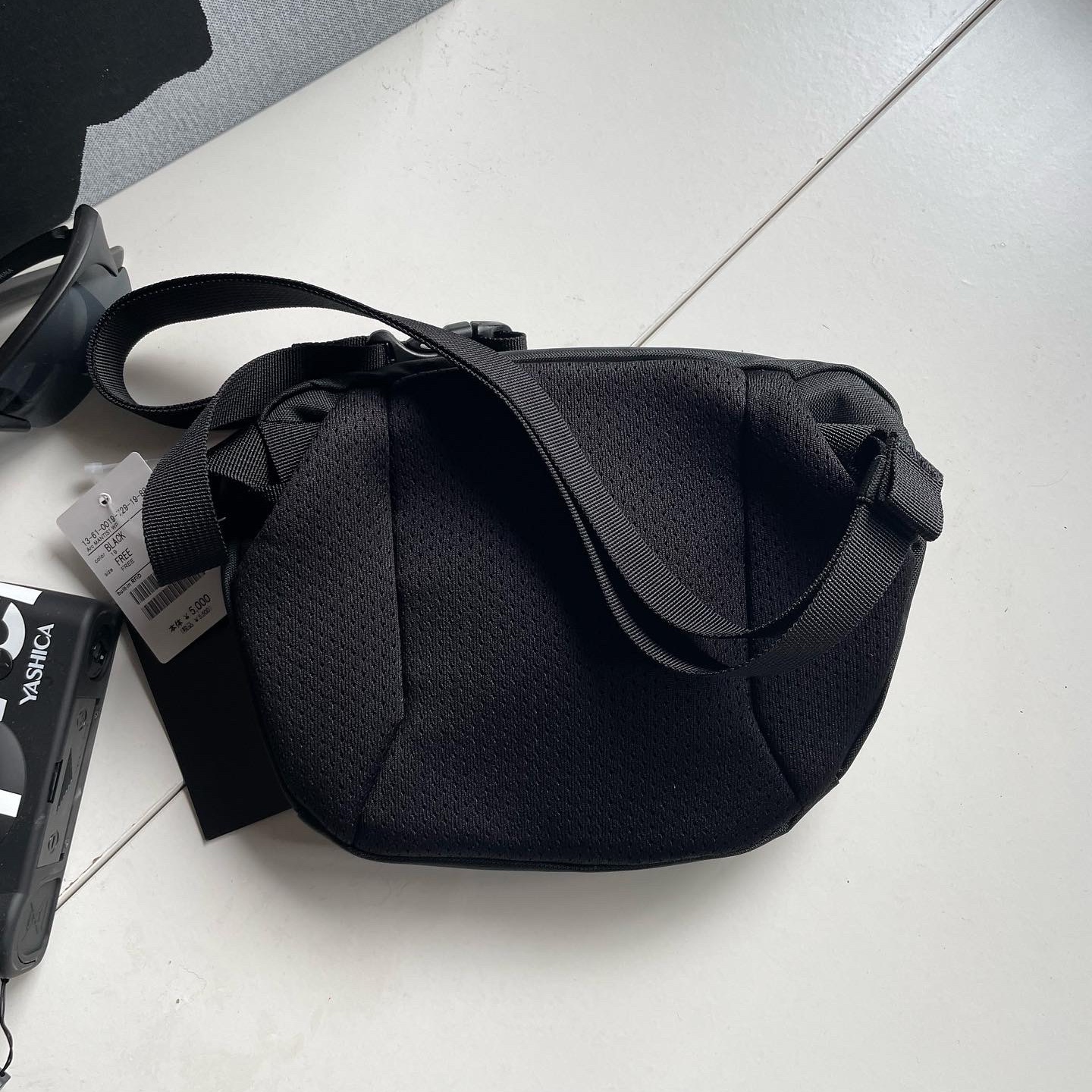 Arc'teryx Mantis 1 Waistpack Black 착용 스타일 - 2