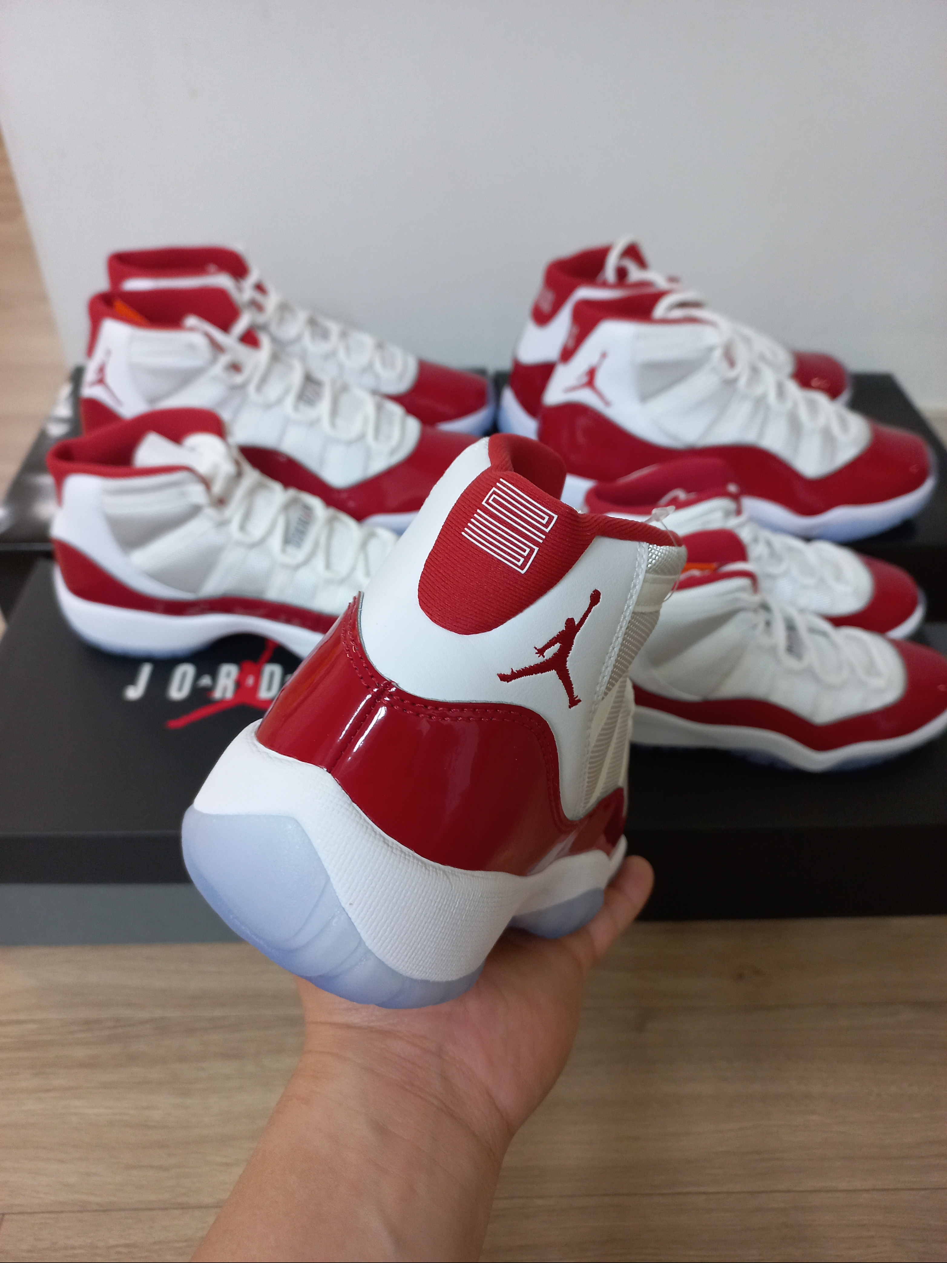 Jordan 11 Retro Varsity Red, (TD) Jordan 11 Retro Varsity Red 착용 스타일 - 2