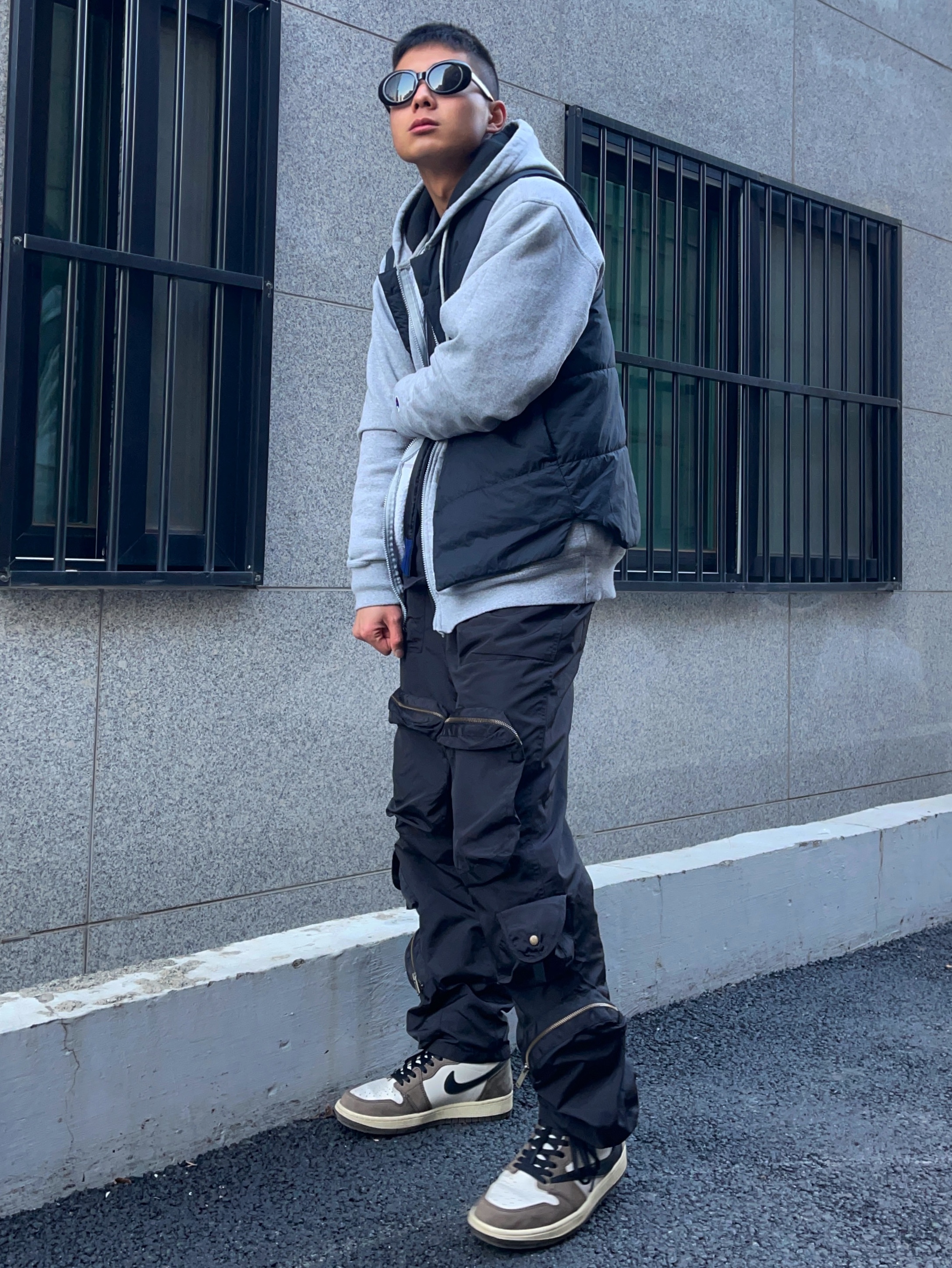 Jordan 1 x Travis Scott Retro High OG SP Mocha 착용 스타일