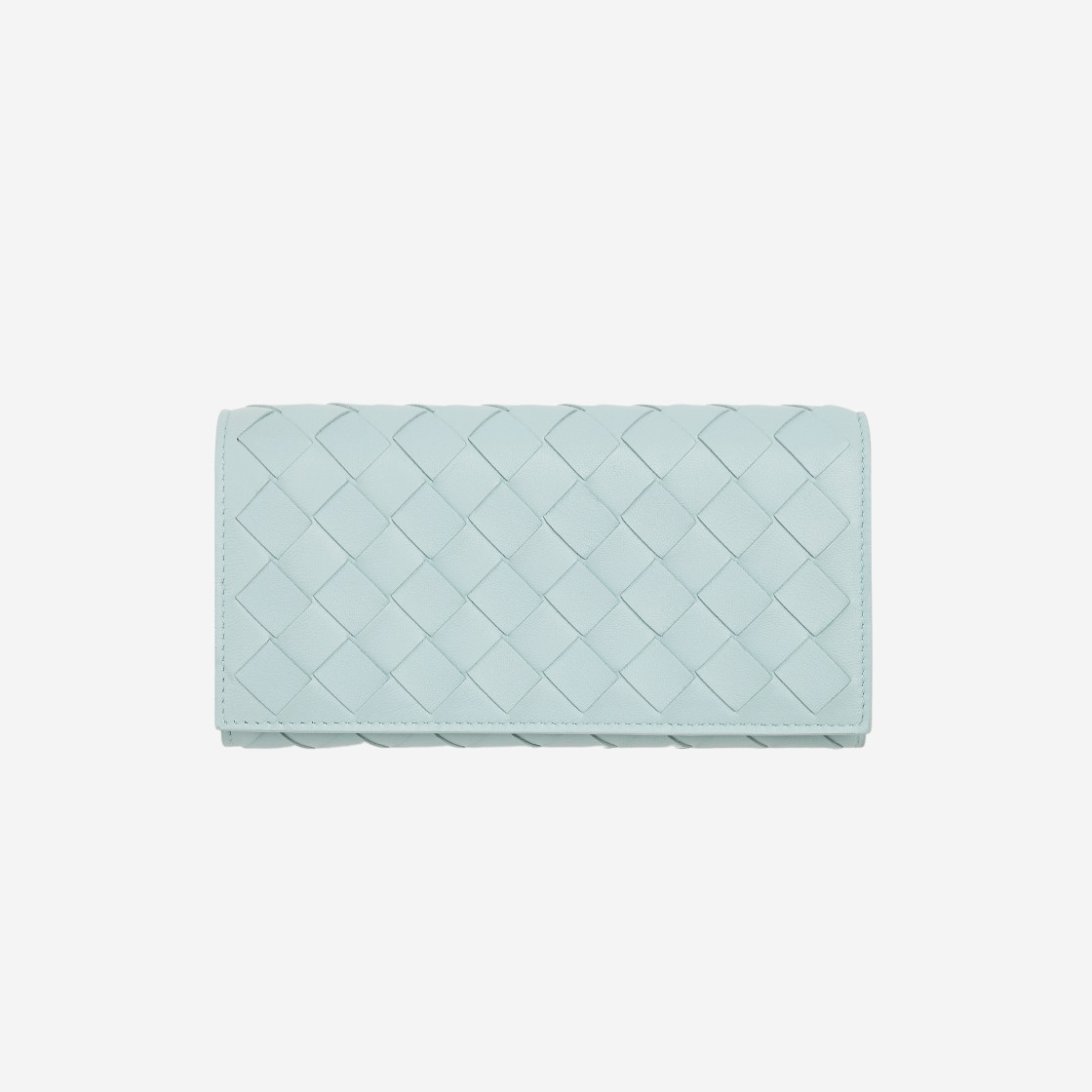 Bottega Veneta Flap Wallet Teal Washed 상세 이미지 1