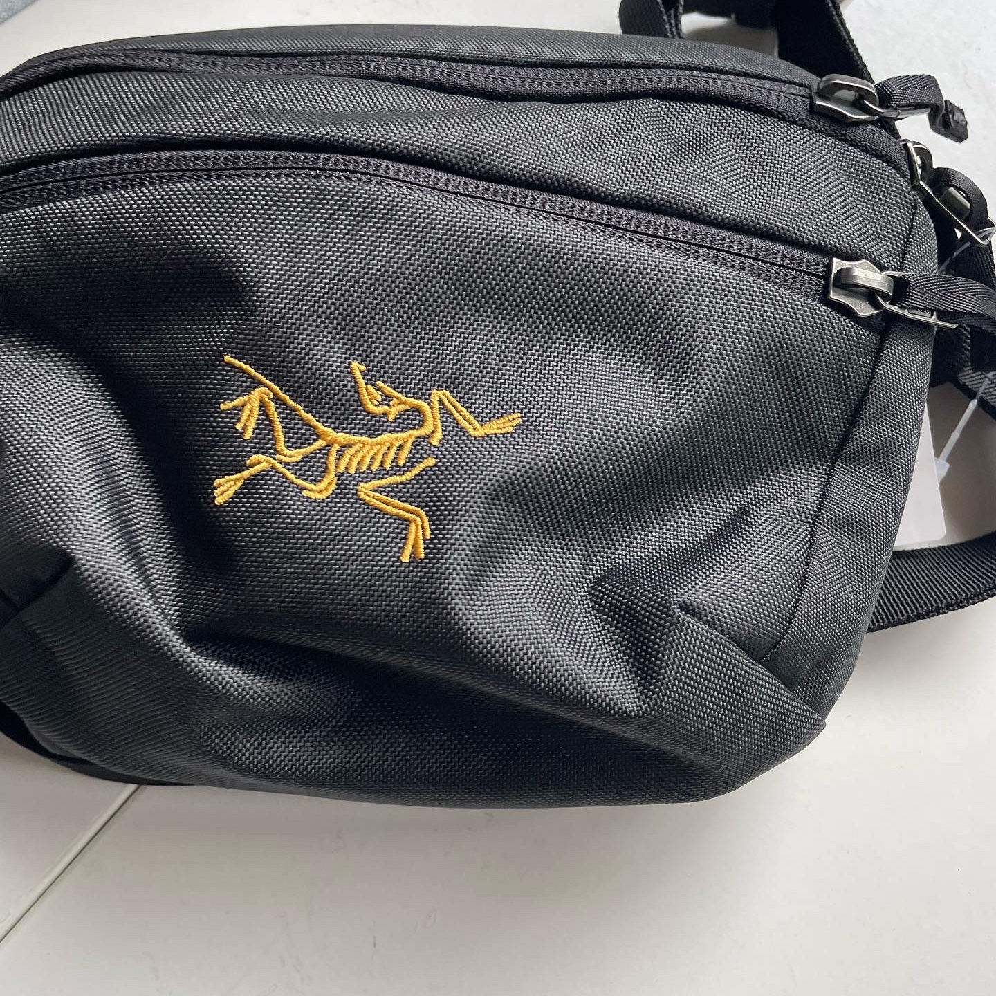 Arc'teryx Mantis 1 Waistpack Black 착용 스타일 - 3