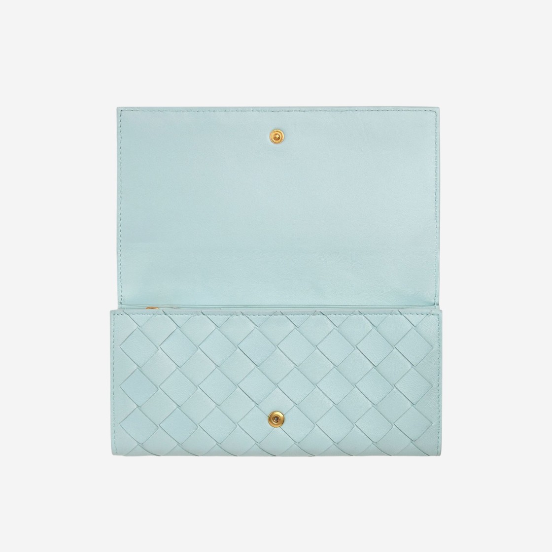 Bottega Veneta Flap Wallet Teal Washed 상세 이미지 2