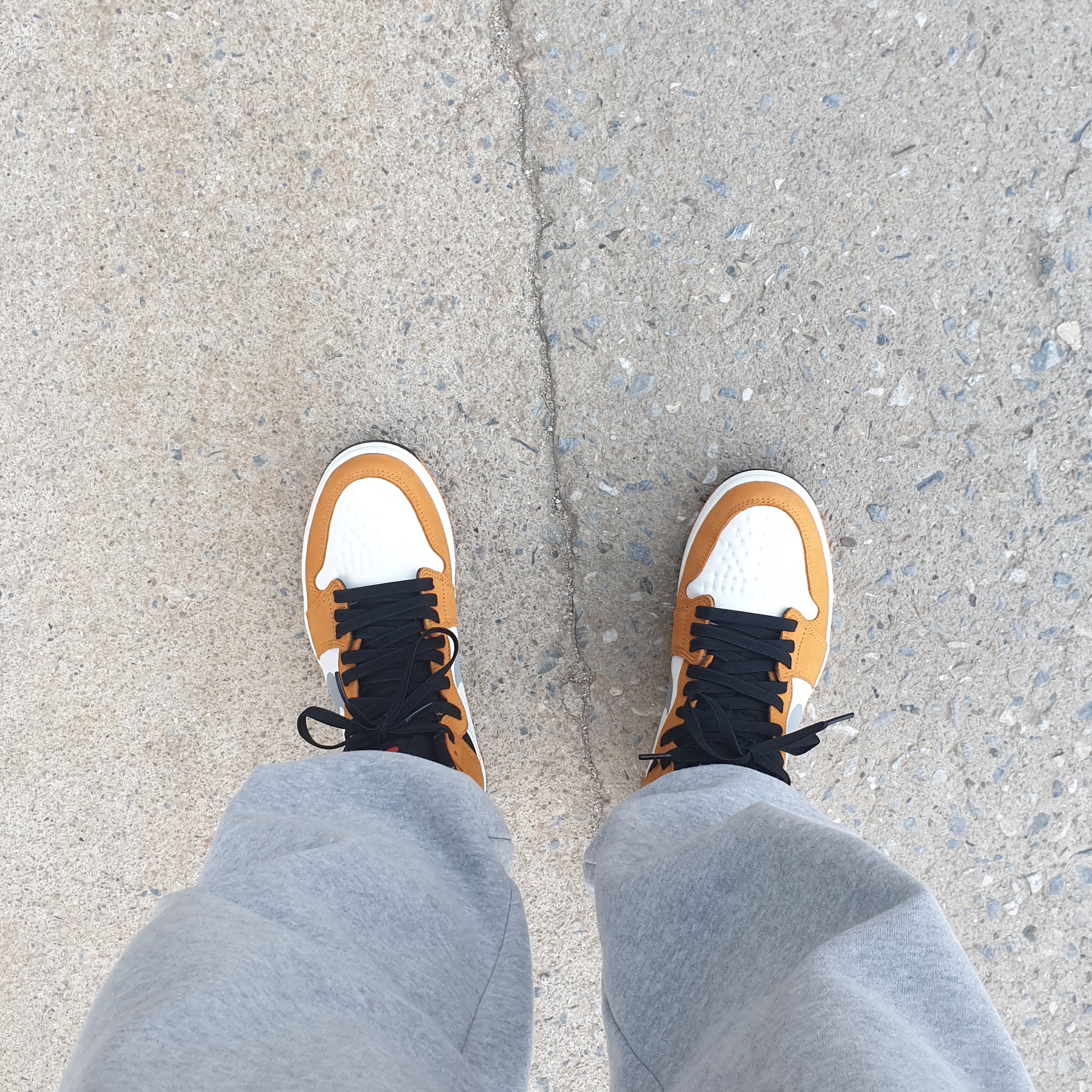 Jordan 1 Element Gore-Tex Light Curry 착용 스타일 - 1