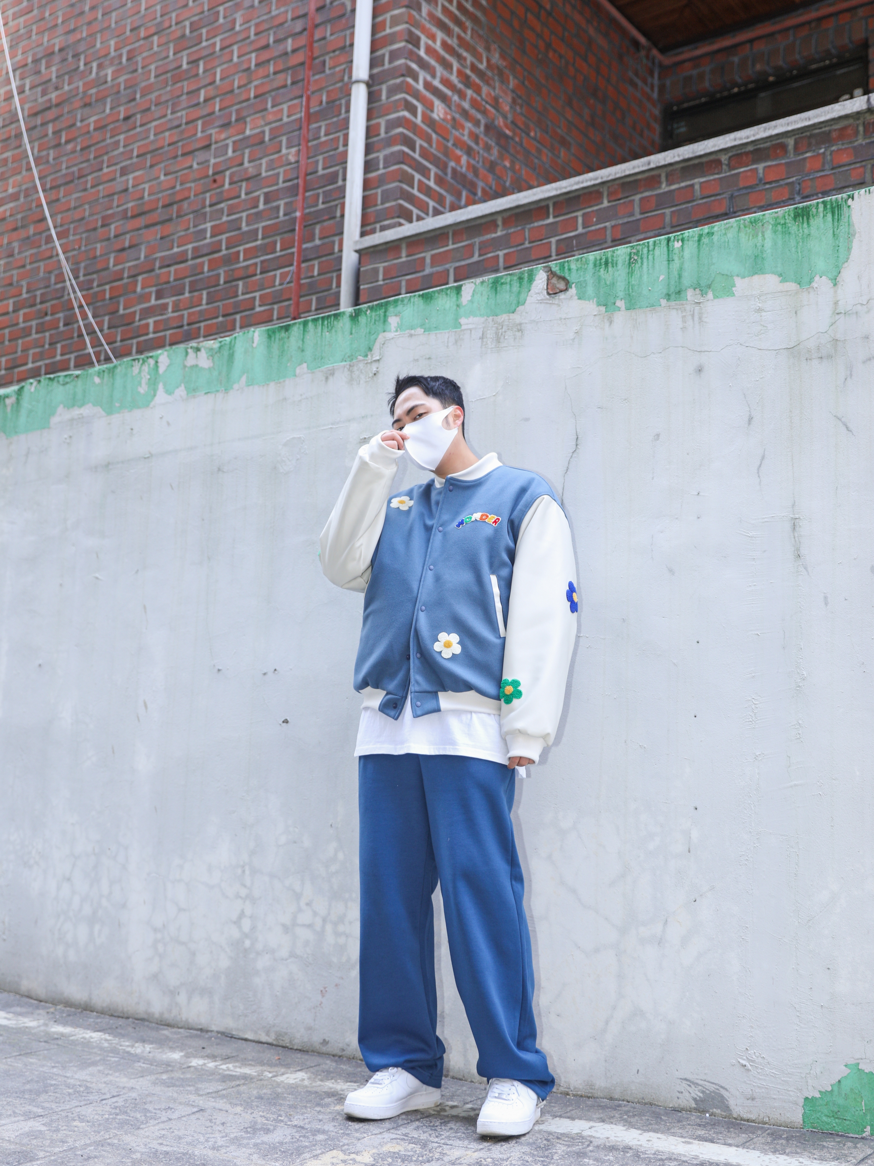 Nike Air Force 1 '07 Low White 착용 스타일 - 1
