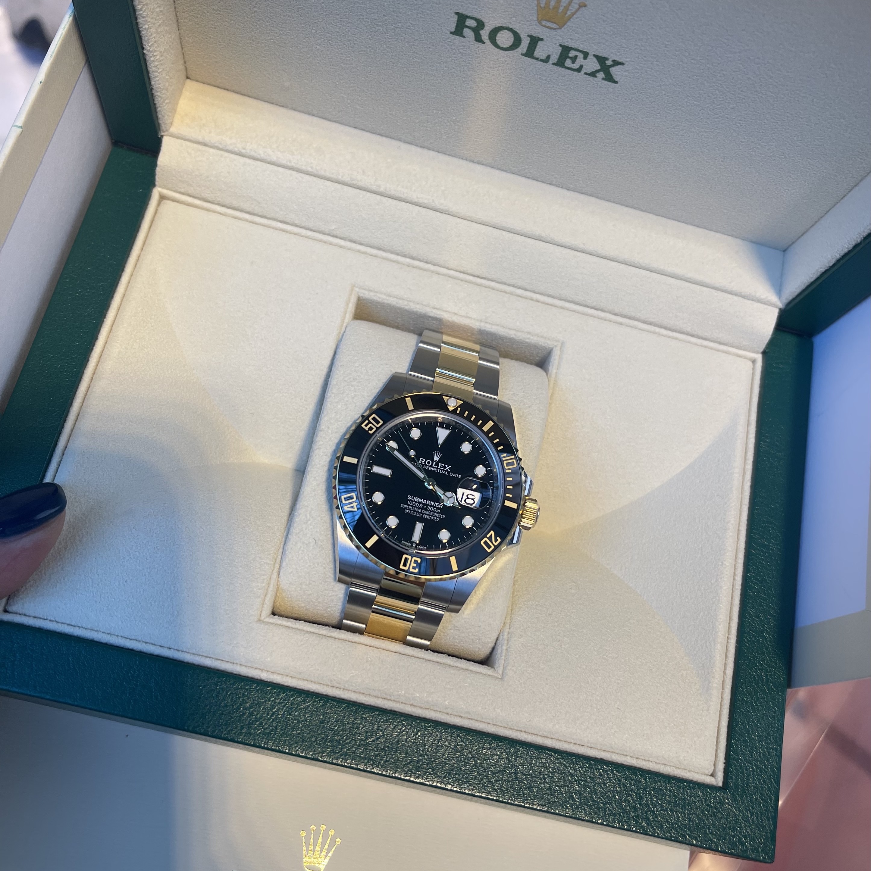 Rolex Submariner Date 41mm 126613LN Black Oyster 착용 스타일