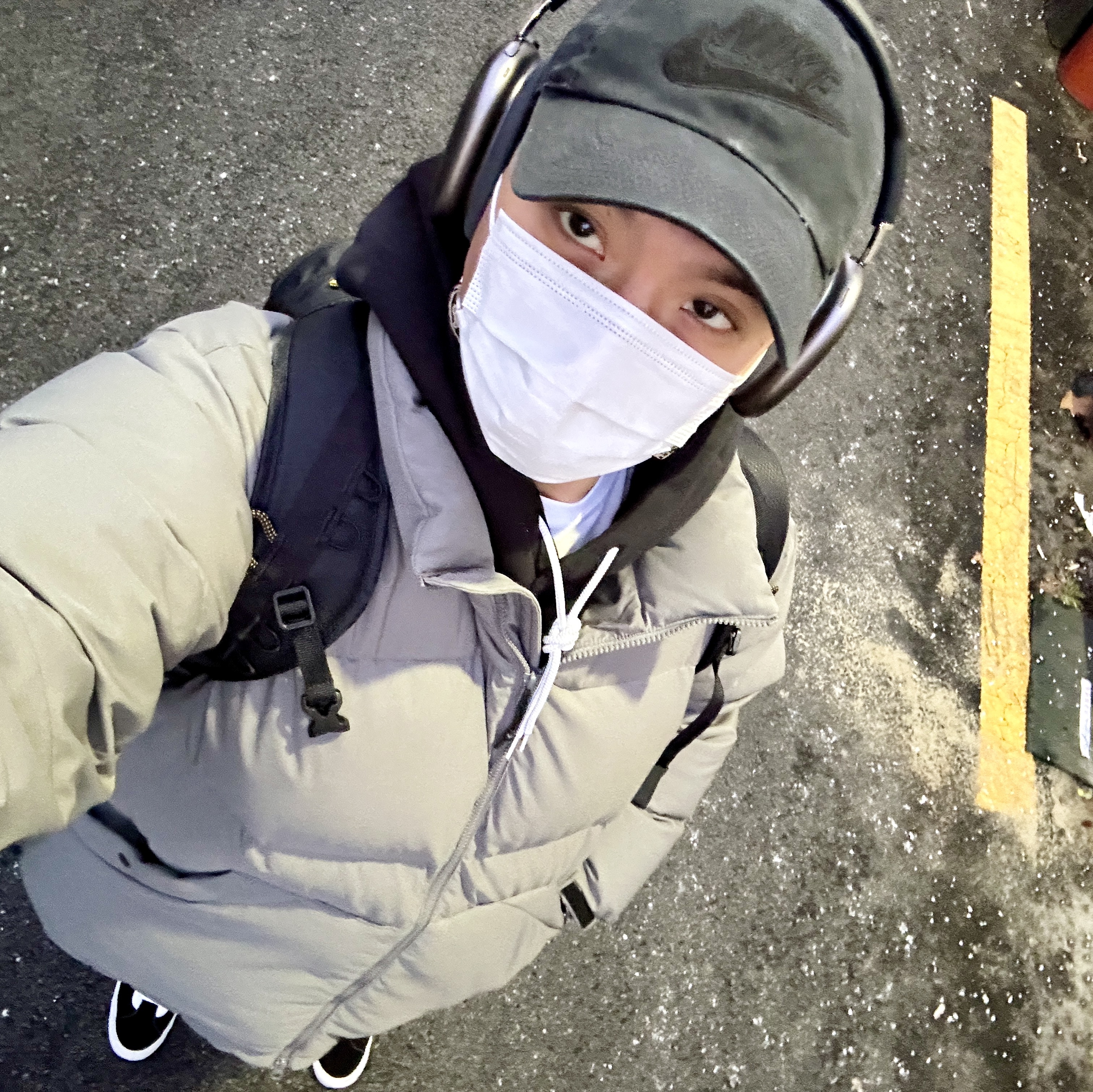 Apple AirPods Max Lightning Space Gray (Korean Ver.), Nike ACG Karst Backpack Black Peat Moss 착용 스타일