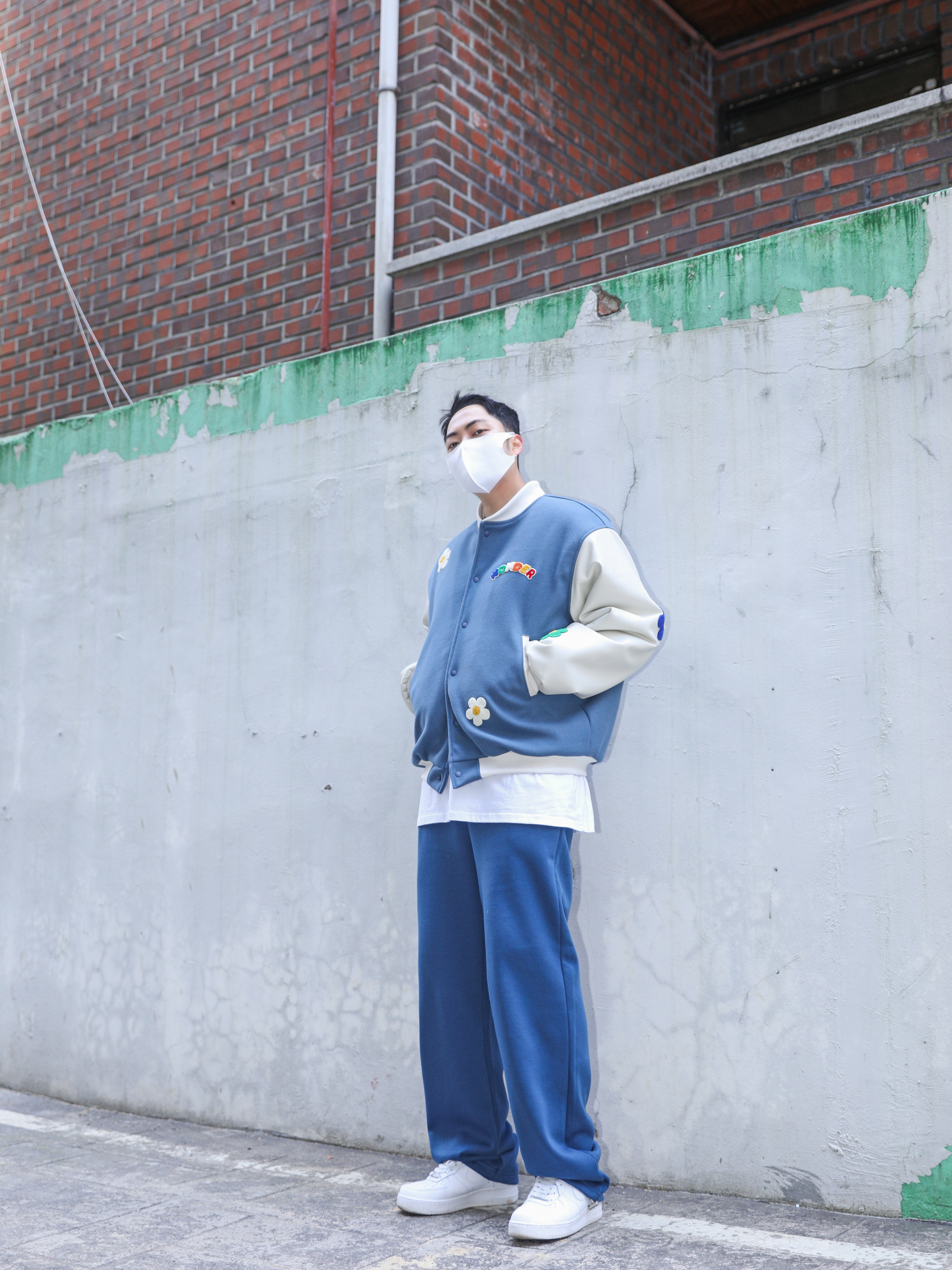 Nike Air Force 1 '07 Low White 착용 스타일 - 2