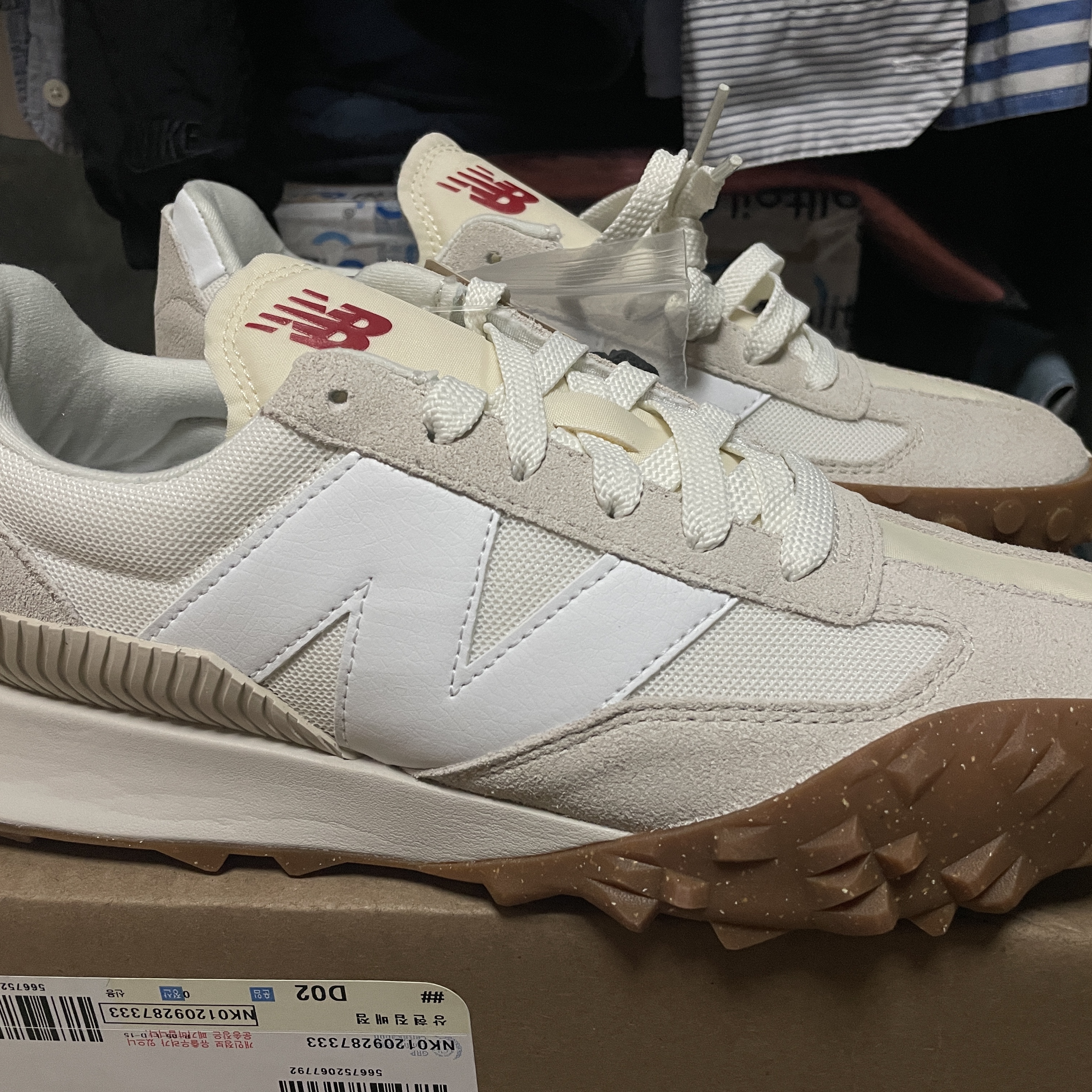 New Balance XC-72 Ivory 착용 스타일 - 2