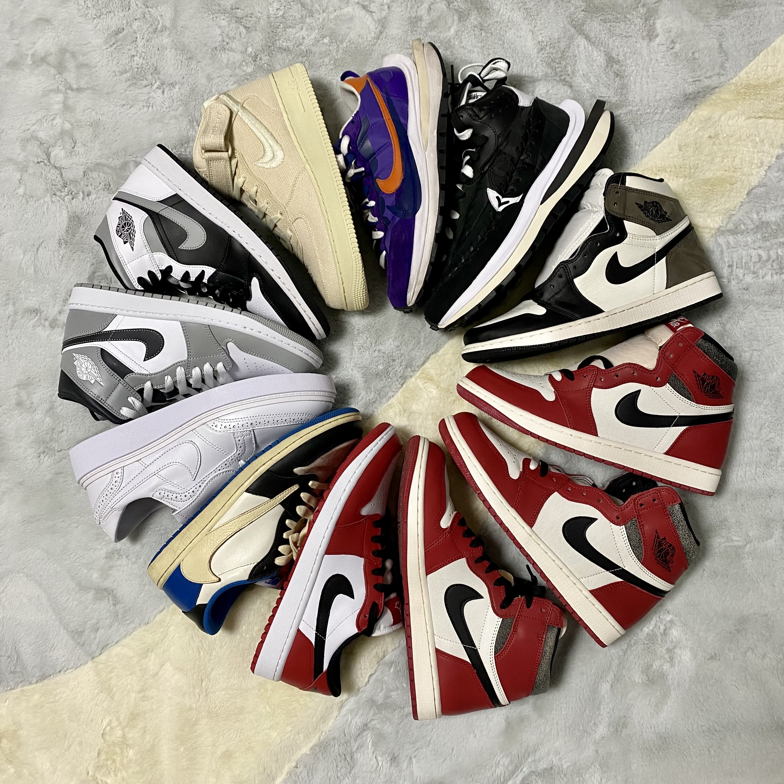 Jordan 1 Retro High OG Chicago 2022, Jordan 1 Low Golf Chicago 착용 스타일