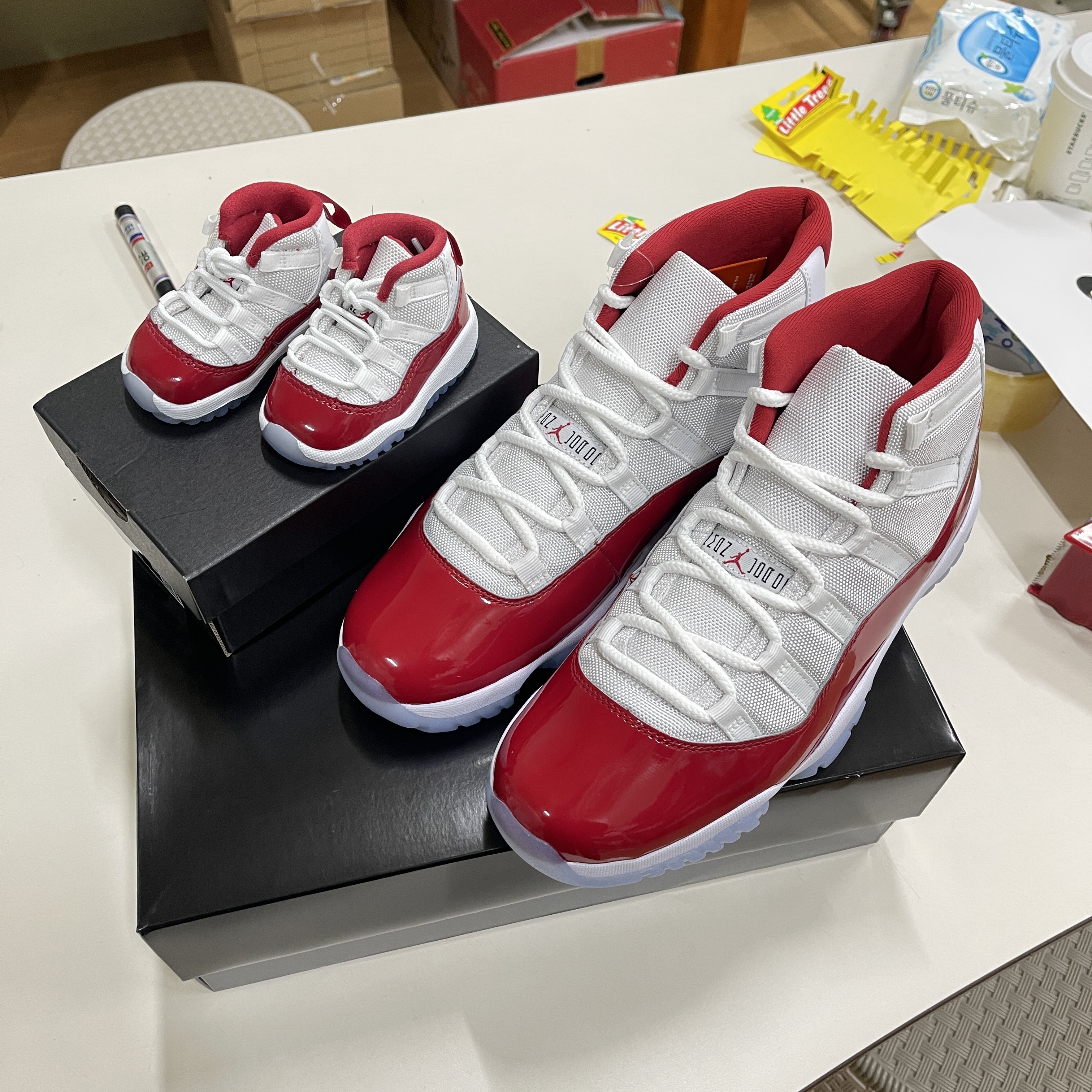 (TD) Jordan 11 Retro Varsity Red, Jordan 11 Retro Varsity Red 착용 스타일 - 4