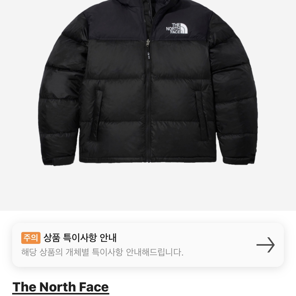 The North Face 1996 Eco Nuptse Jacket Black 착용 스타일