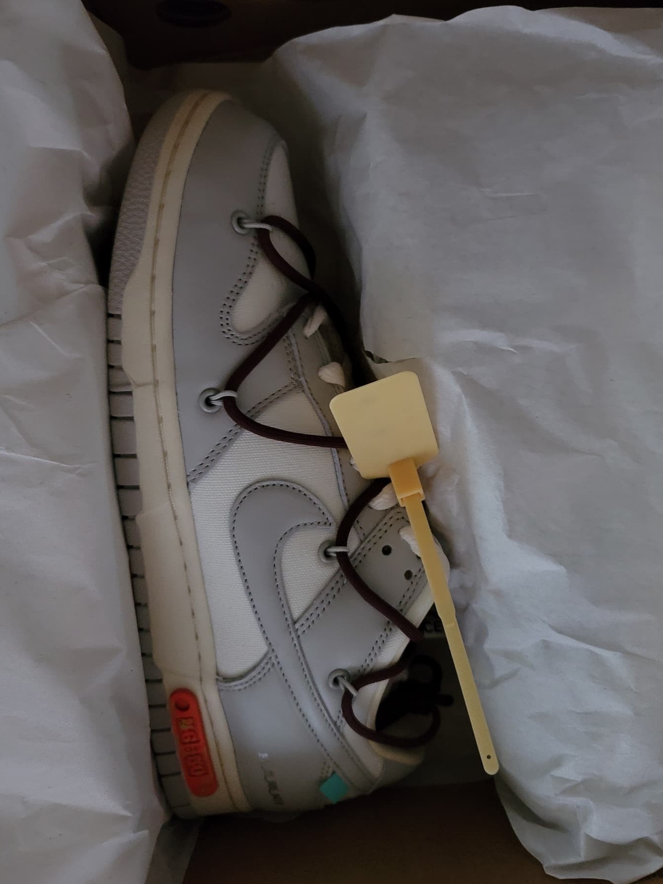 Nike x Off-White Dunk Low The 50 - Lot 46 착용 스타일 - 2
