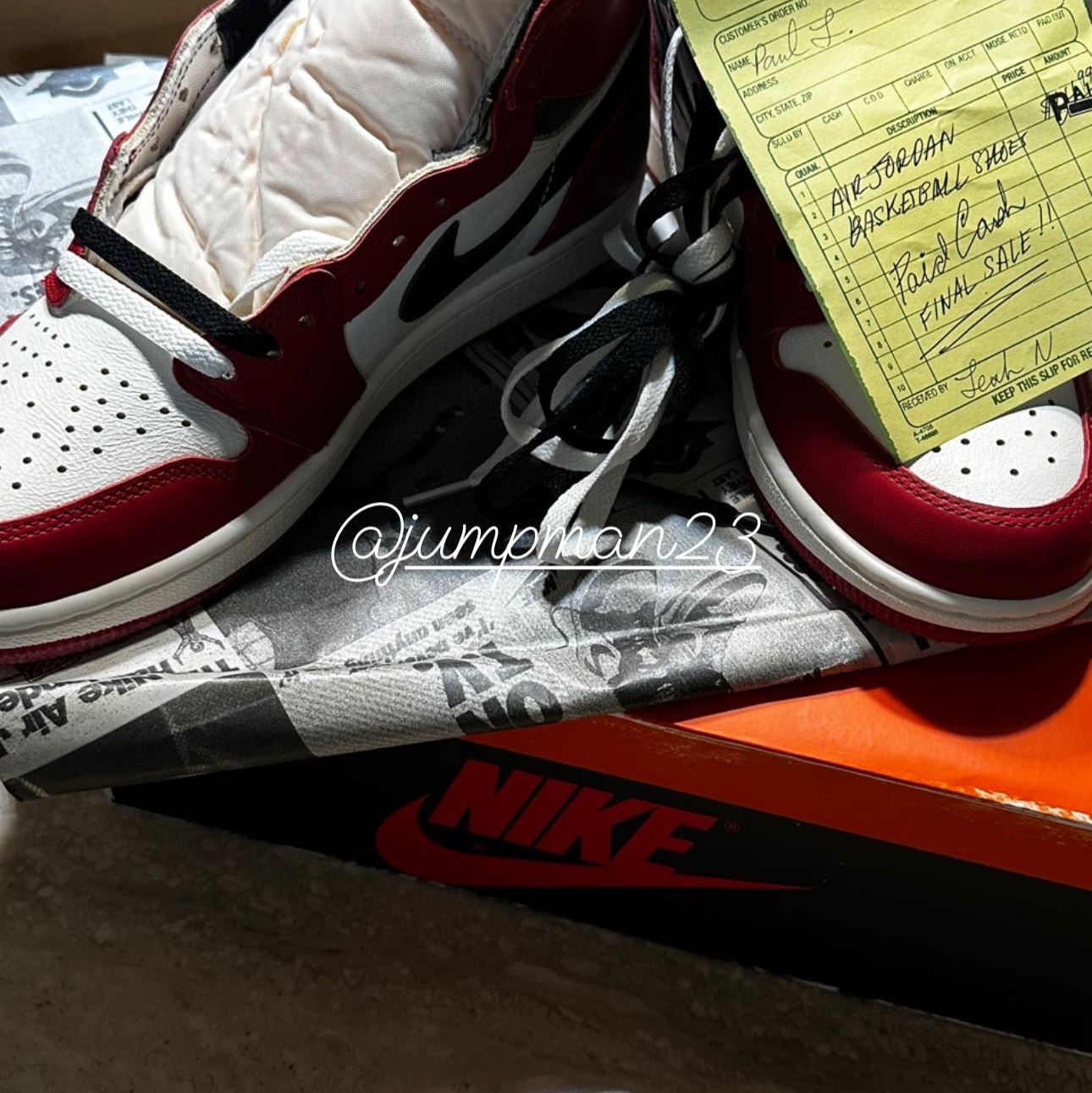 Jordan 1 Retro High OG Chicago 2022 착용 스타일