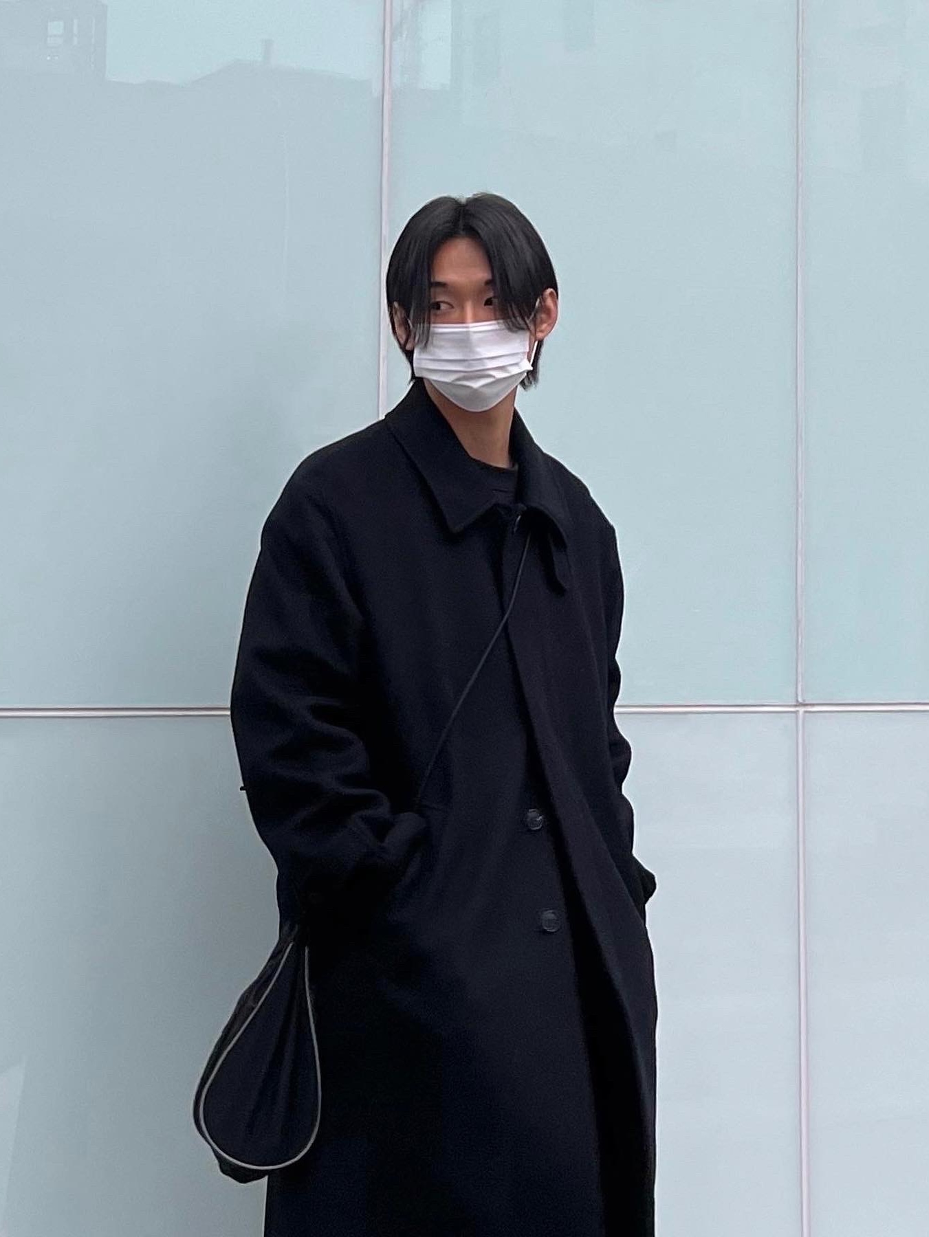 Nike x Matthew M Williams Zoom 004 Triple Black 착용 스타일 - 3