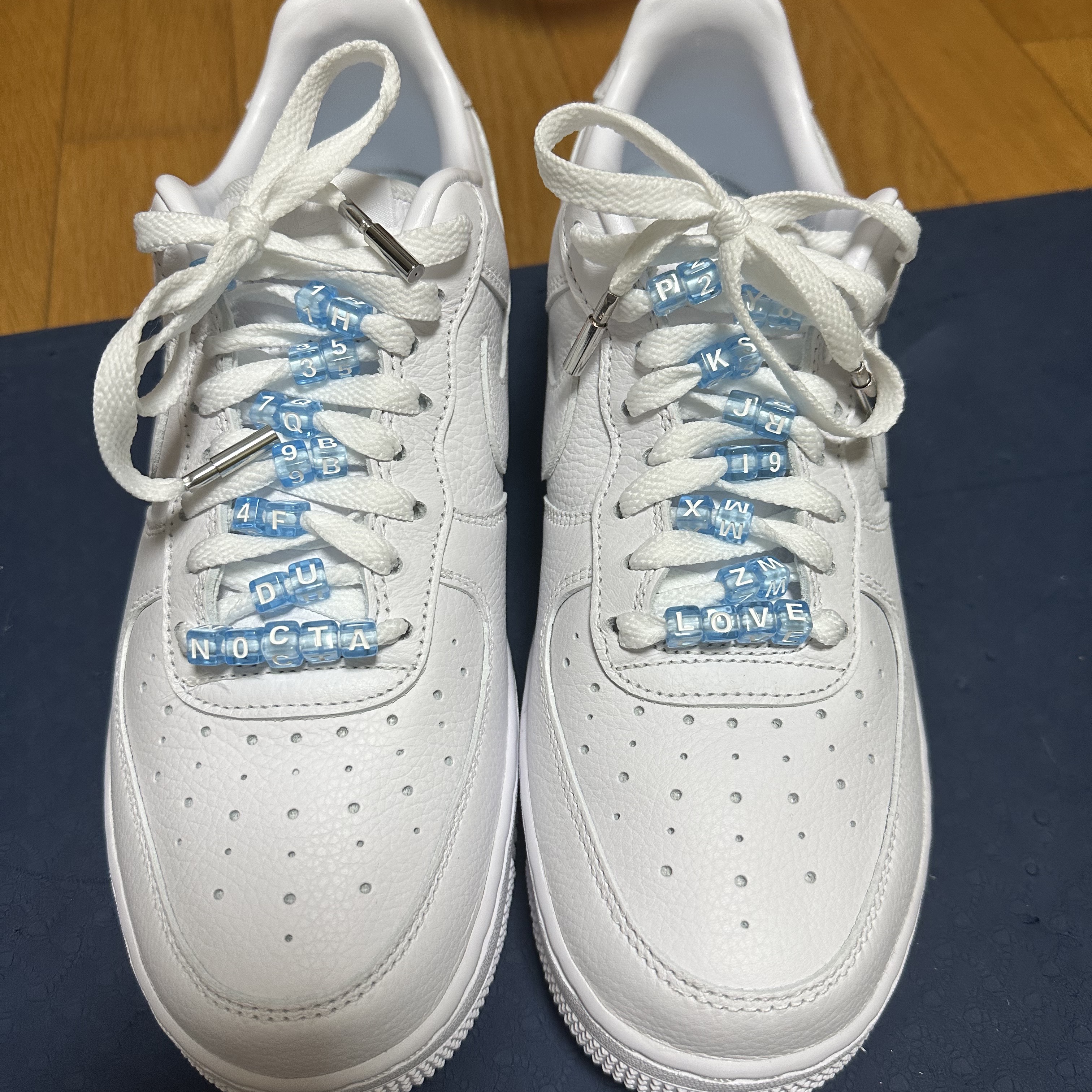 Nike x Drake Nocta Air Force 1 Low SP Certified Lover Boy White 착용 스타일