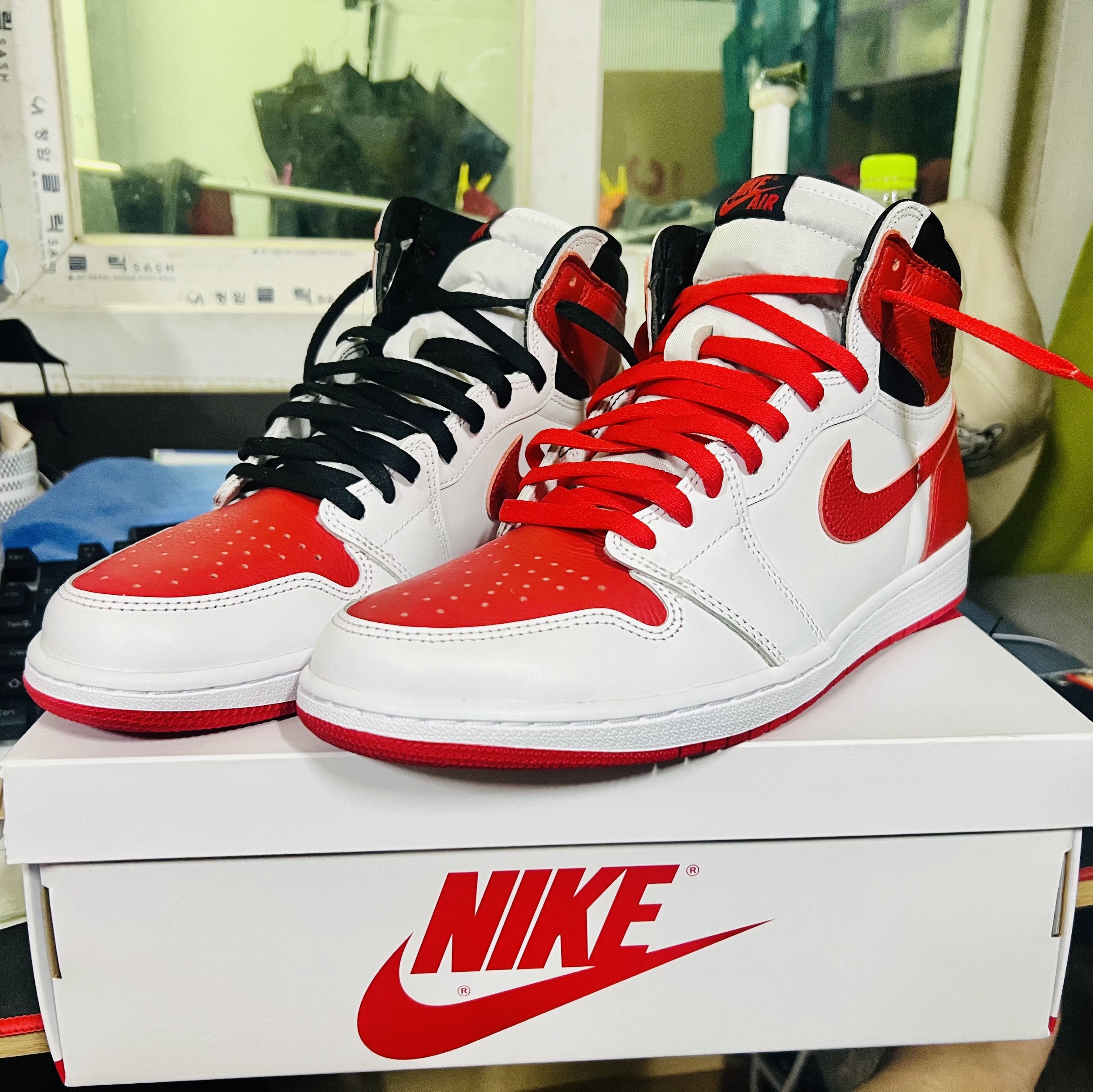Jordan 1 Retro High OG Heritage 착용 스타일