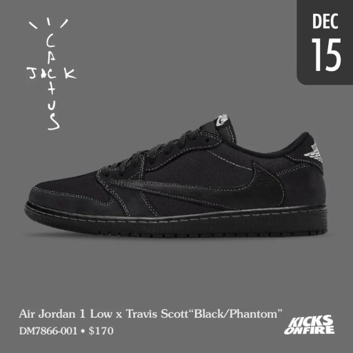 Jordan 1 x Travis Scott Retro Low OG SP Black Phantom 착용 스타일