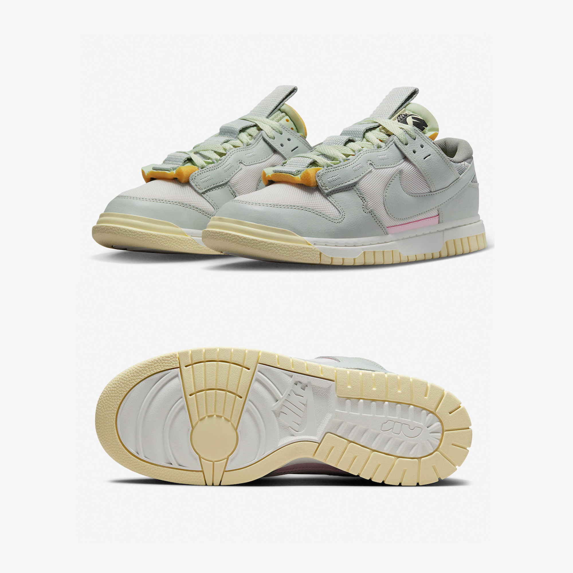 Nike Air Dunk Jumbo Sail Mint Foam 착용 스타일 - 2