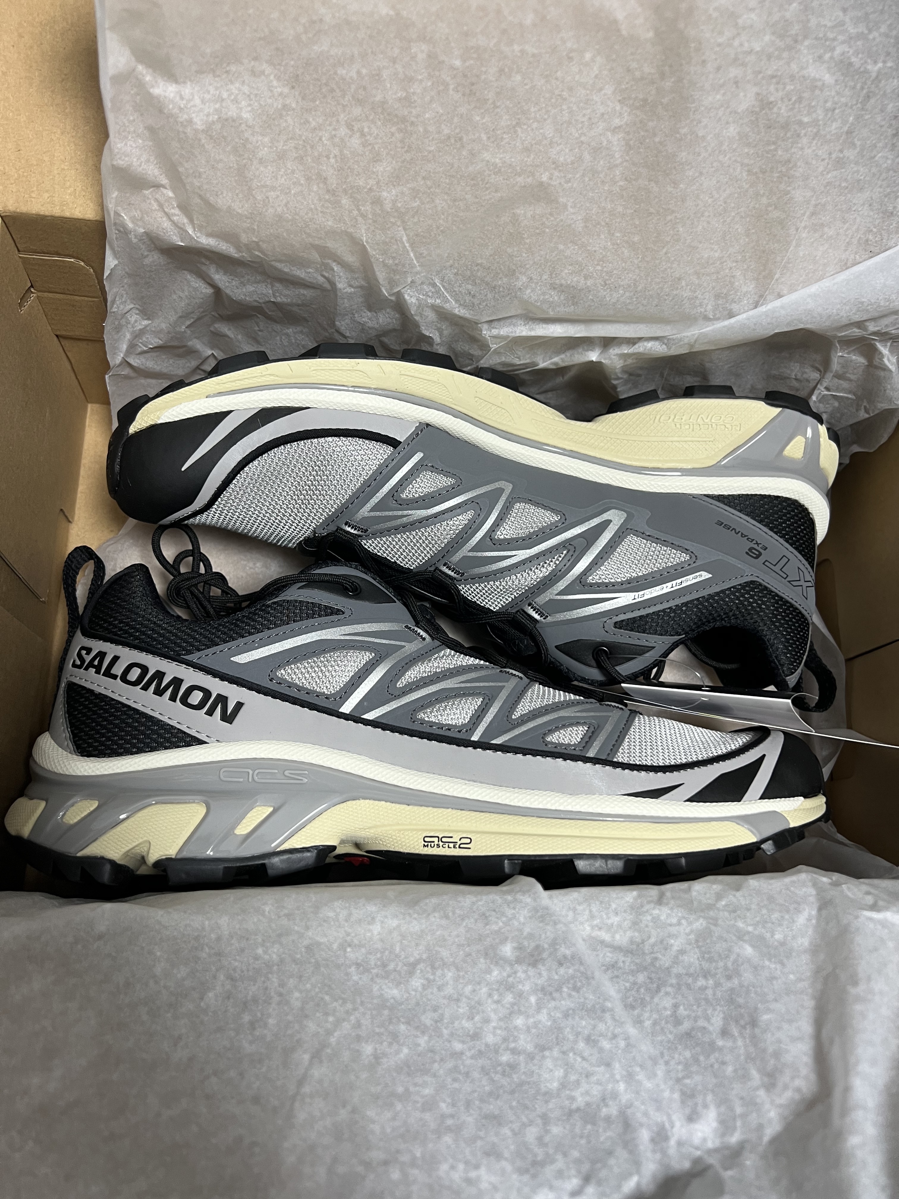 Salomon XT-6 Expanse Alloy Quiet Shade 착용 스타일 - 1