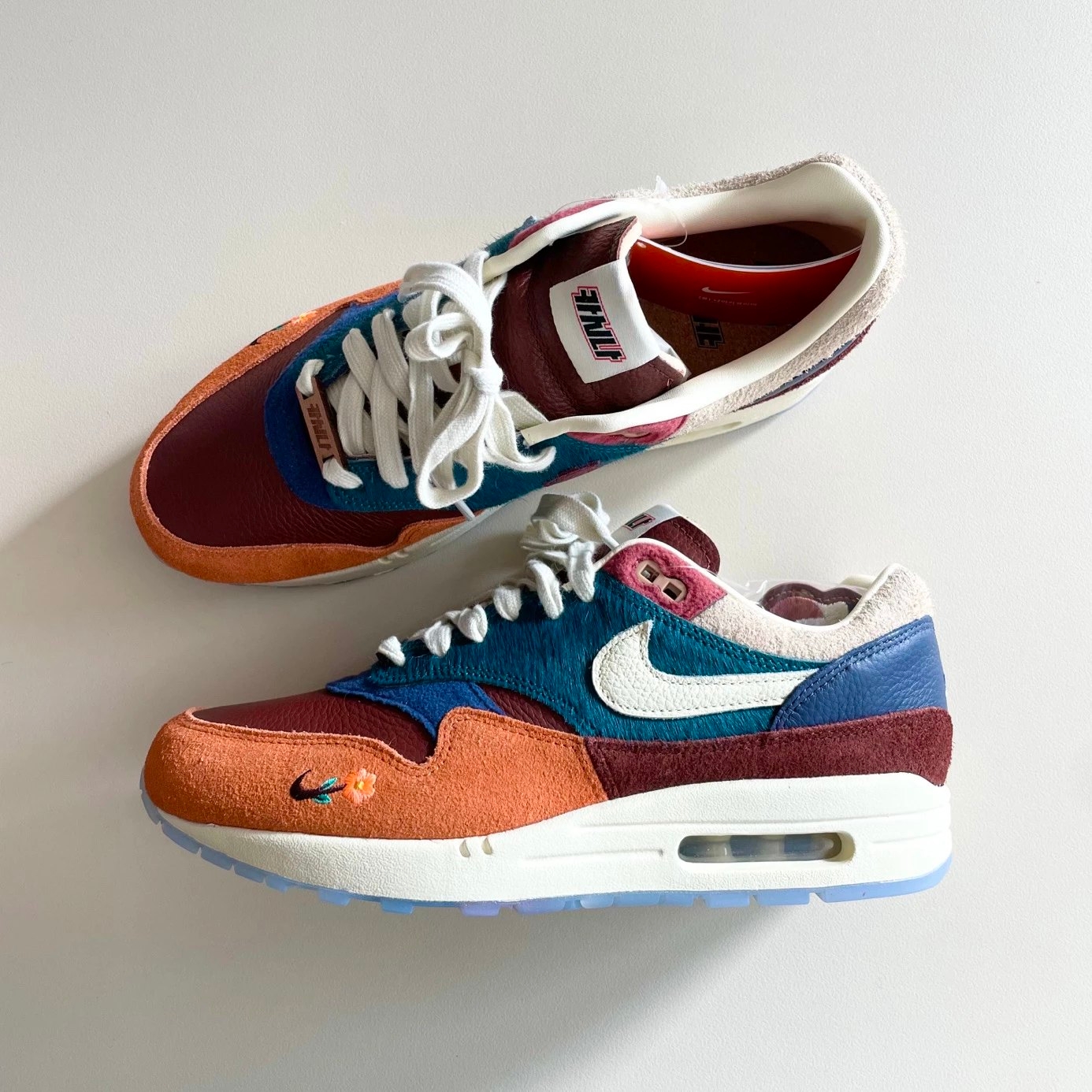 Nike x Kasina Air Max 1 SP Won-Ang Orange 착용 스타일