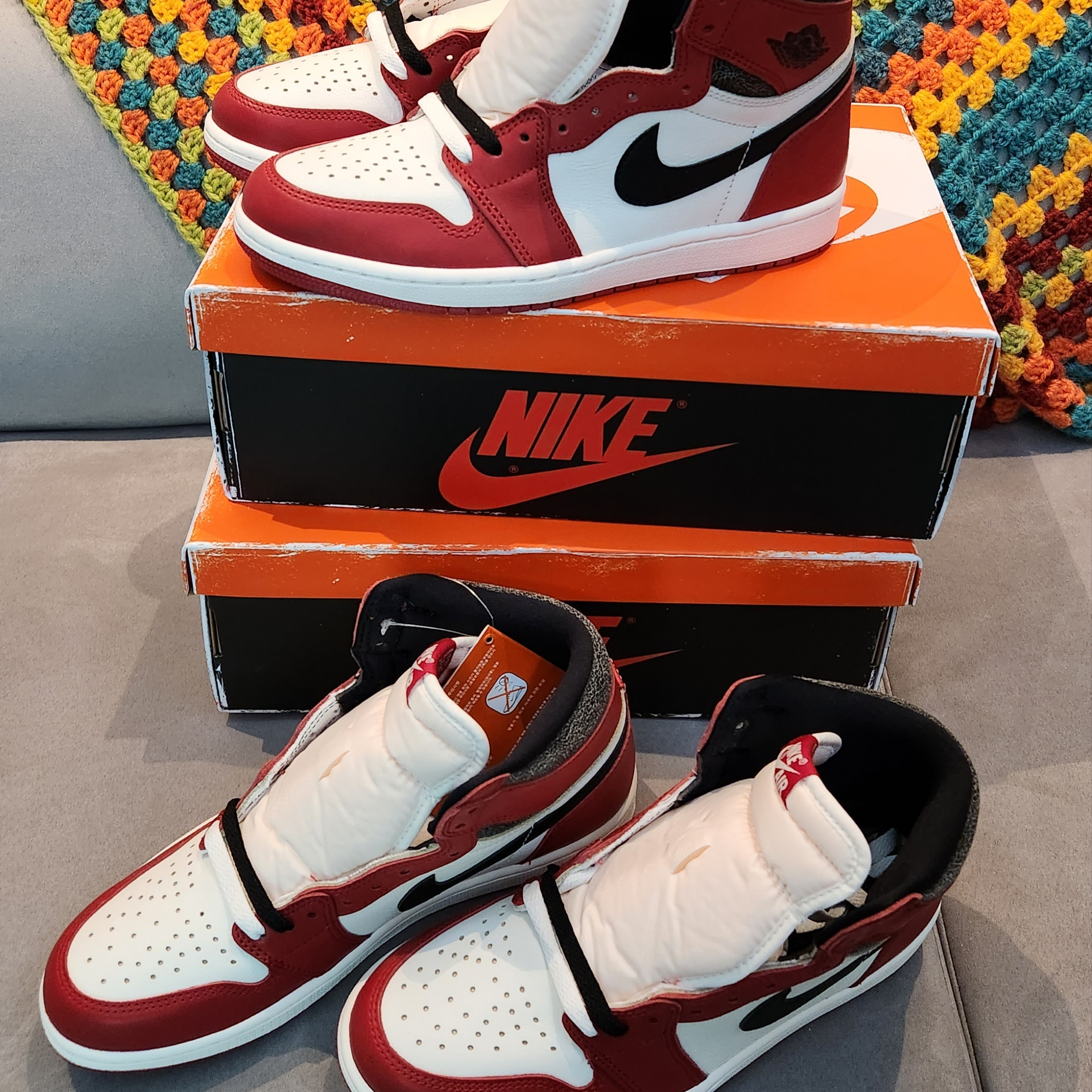 Jordan 1 Retro High OG Chicago 2022 착용 스타일 - 1