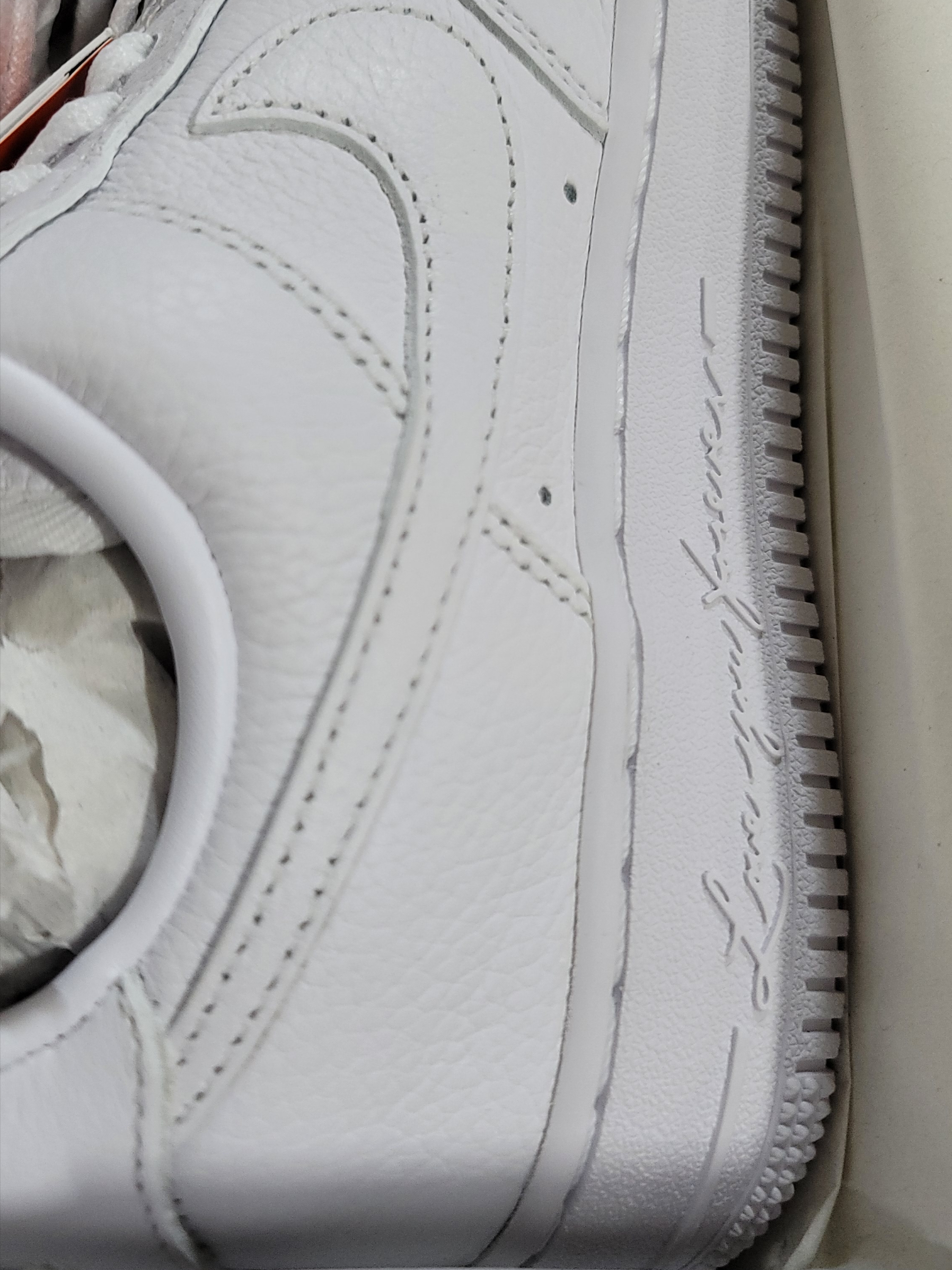 Nike x Drake Nocta Air Force 1 Low SP Certified Lover Boy White 착용 스타일