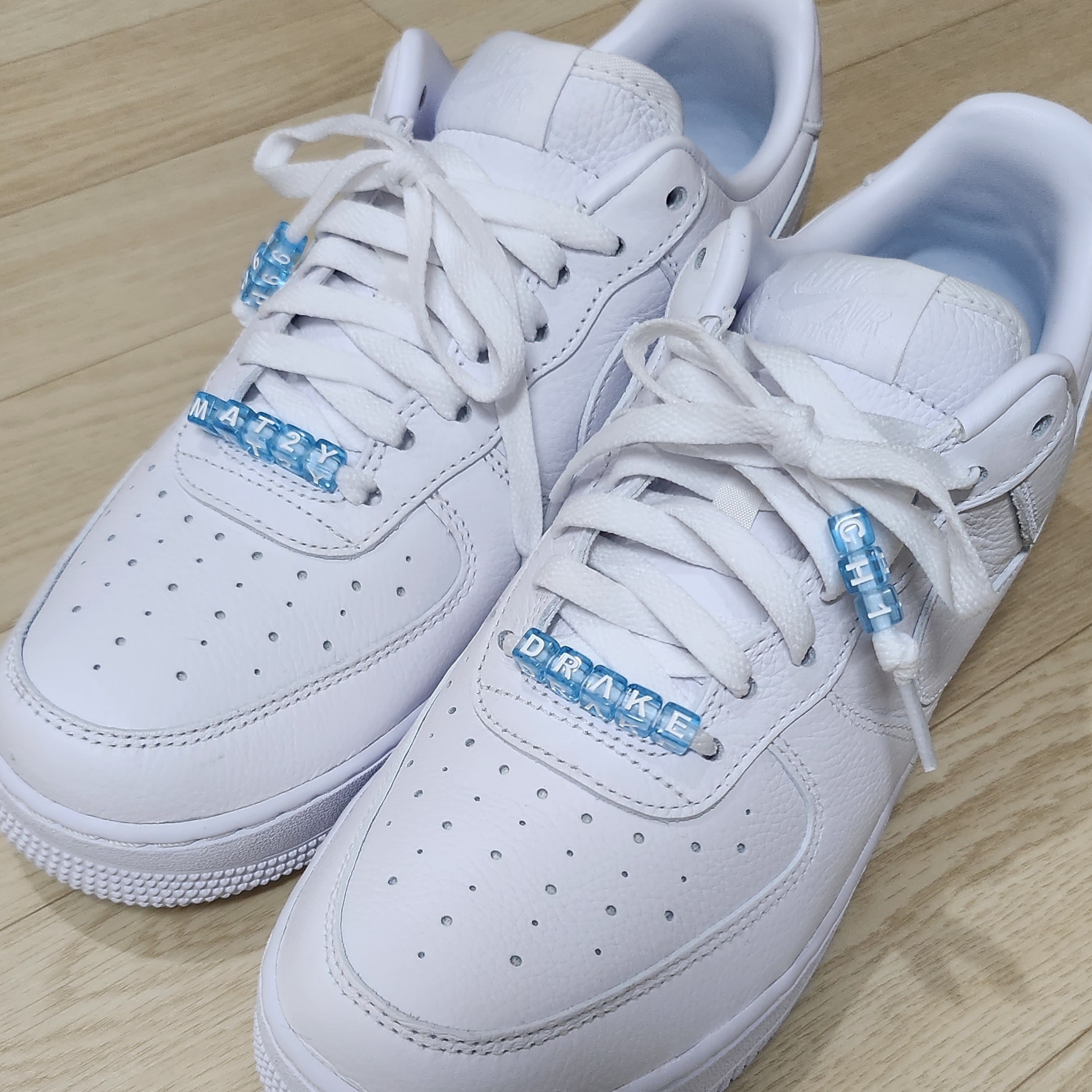 Nike x Drake Nocta Air Force 1 Low SP Certified Lover Boy White 착용 스타일 - 1