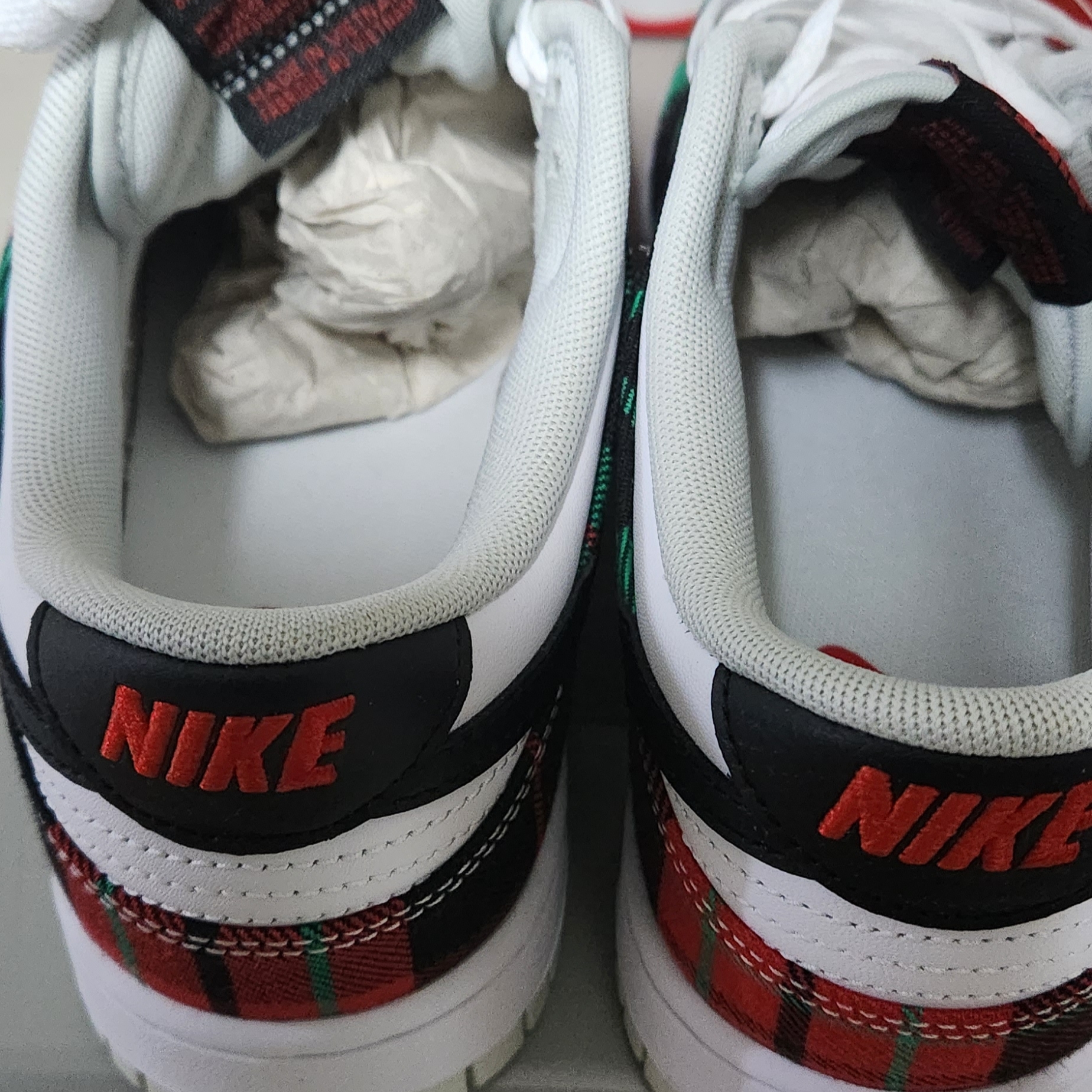 Nike Dunk Low Retro PRM White and Black 착용 스타일 - 3