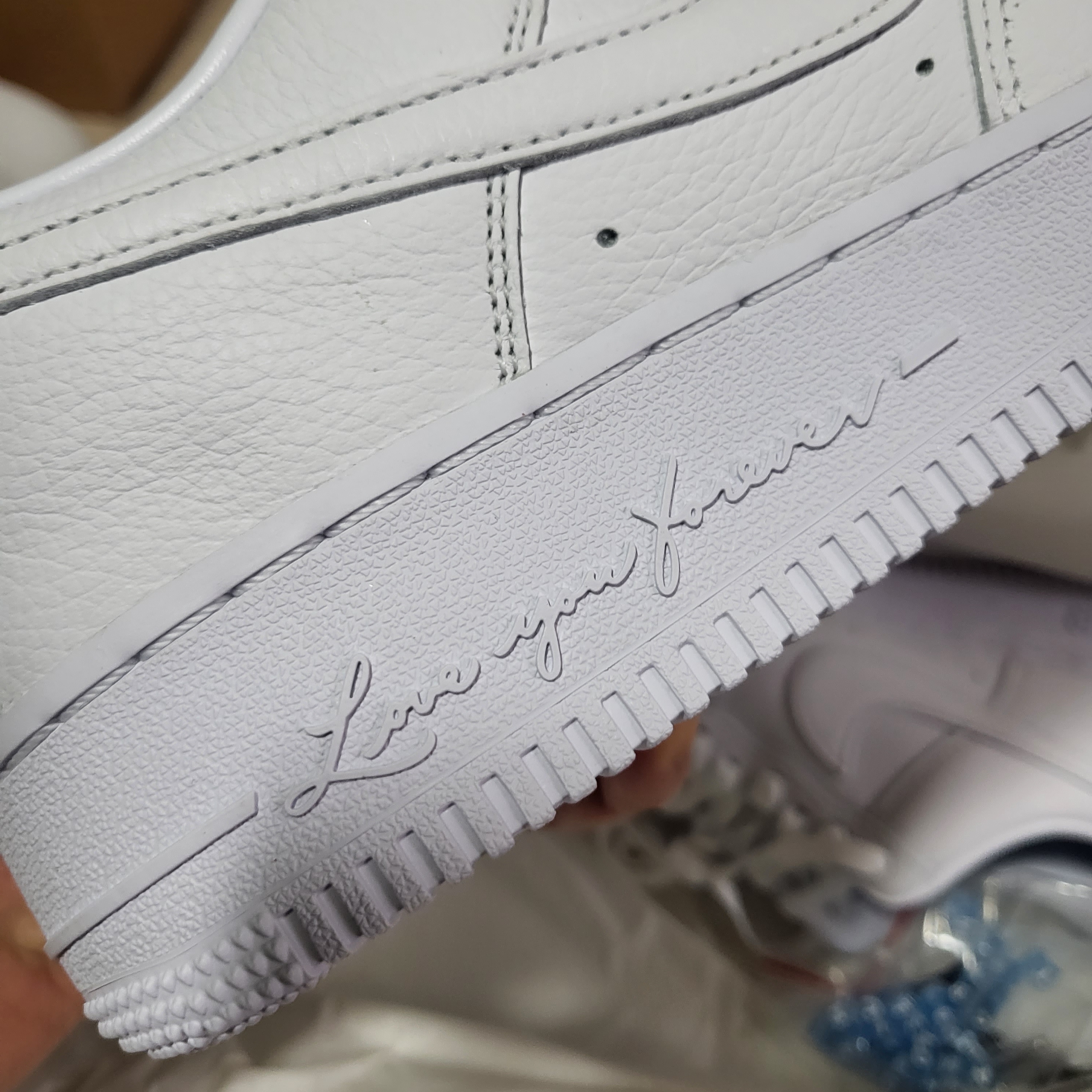 Nike x Drake Nocta Air Force 1 Low SP Certified Lover Boy White 착용 스타일 - 3