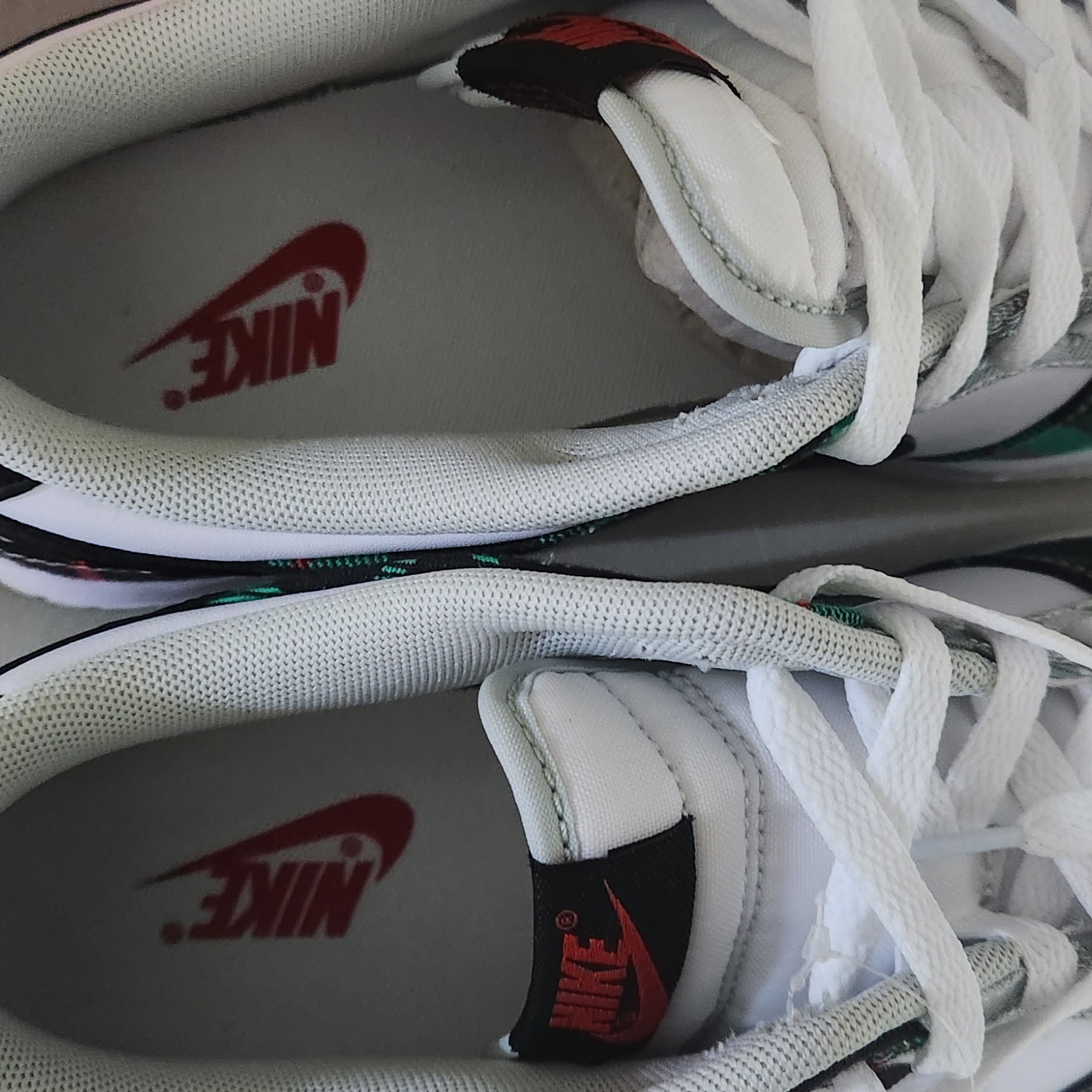 Nike Dunk Low Retro PRM White and Black 착용 스타일 - 4