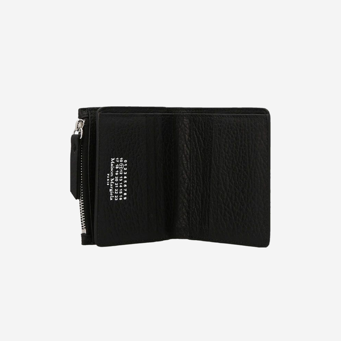 Maison Margiela Grainy Flap Wallet Black SA1UI0023P4455T8013