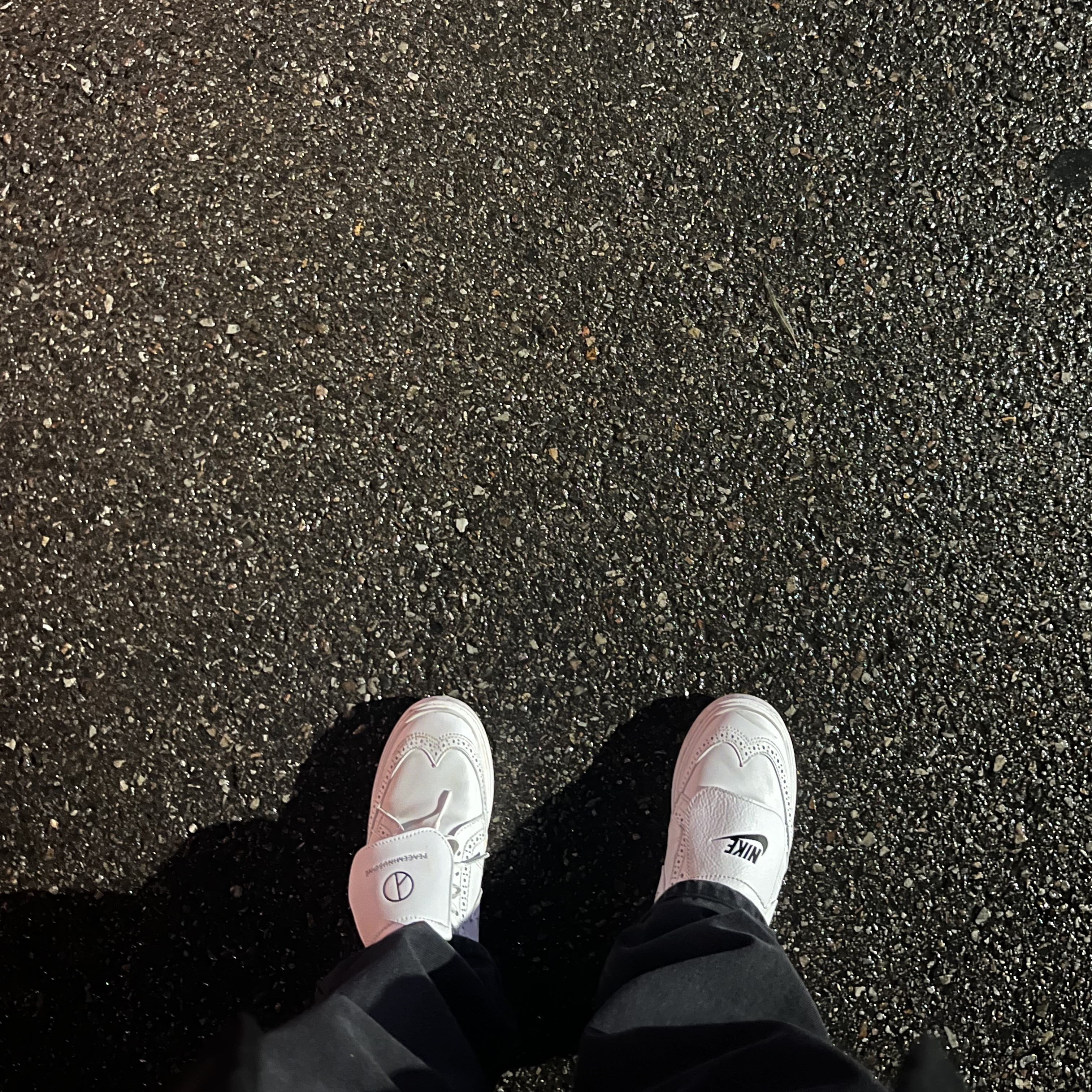 Nike x Peaceminusone Kwondo1 White 착용 스타일 - 1