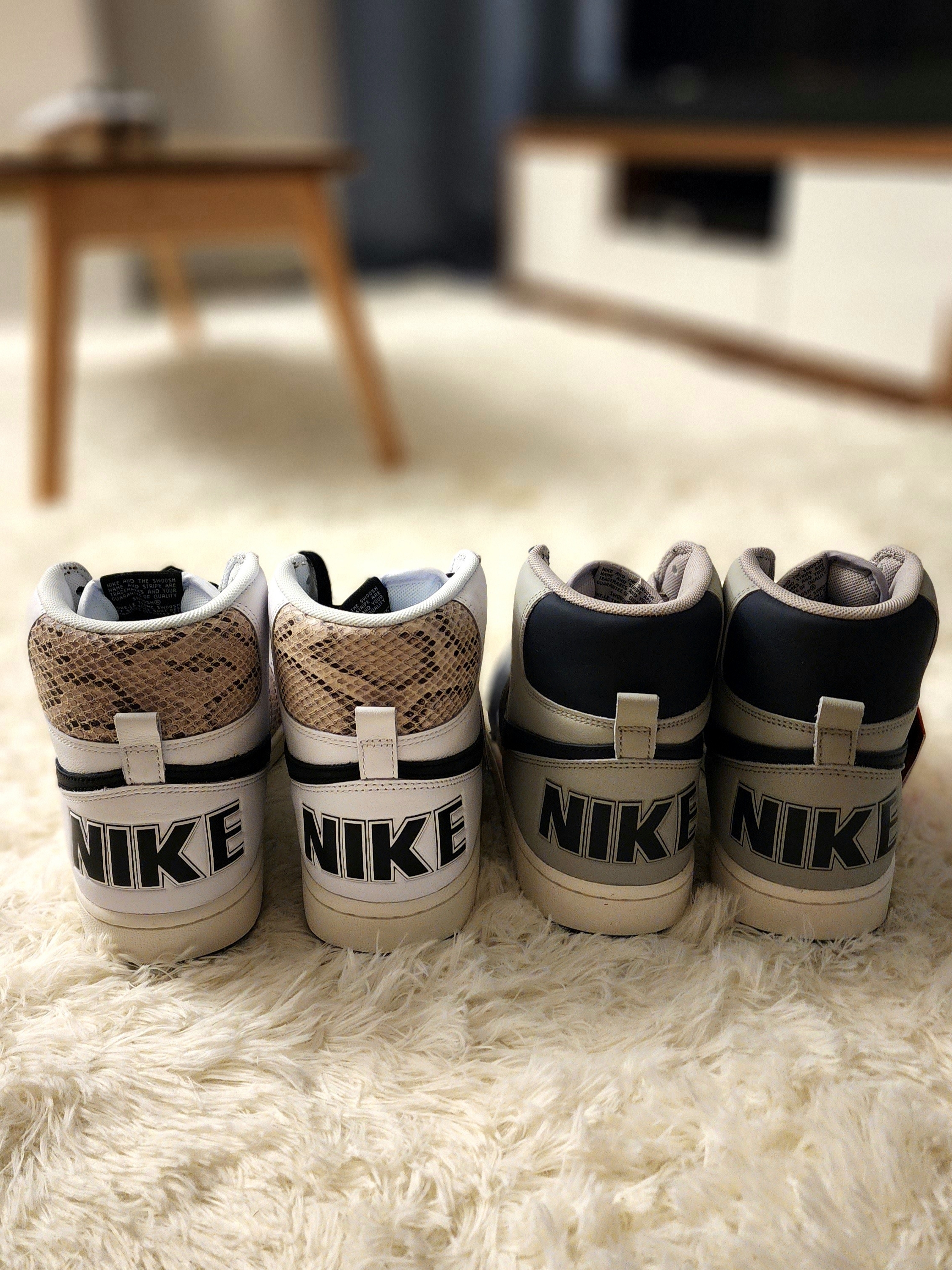 Nike Terminator High Cocoa Snake, Nike Terminator High Granite and Dark Obsidian 착용 스타일 - 2