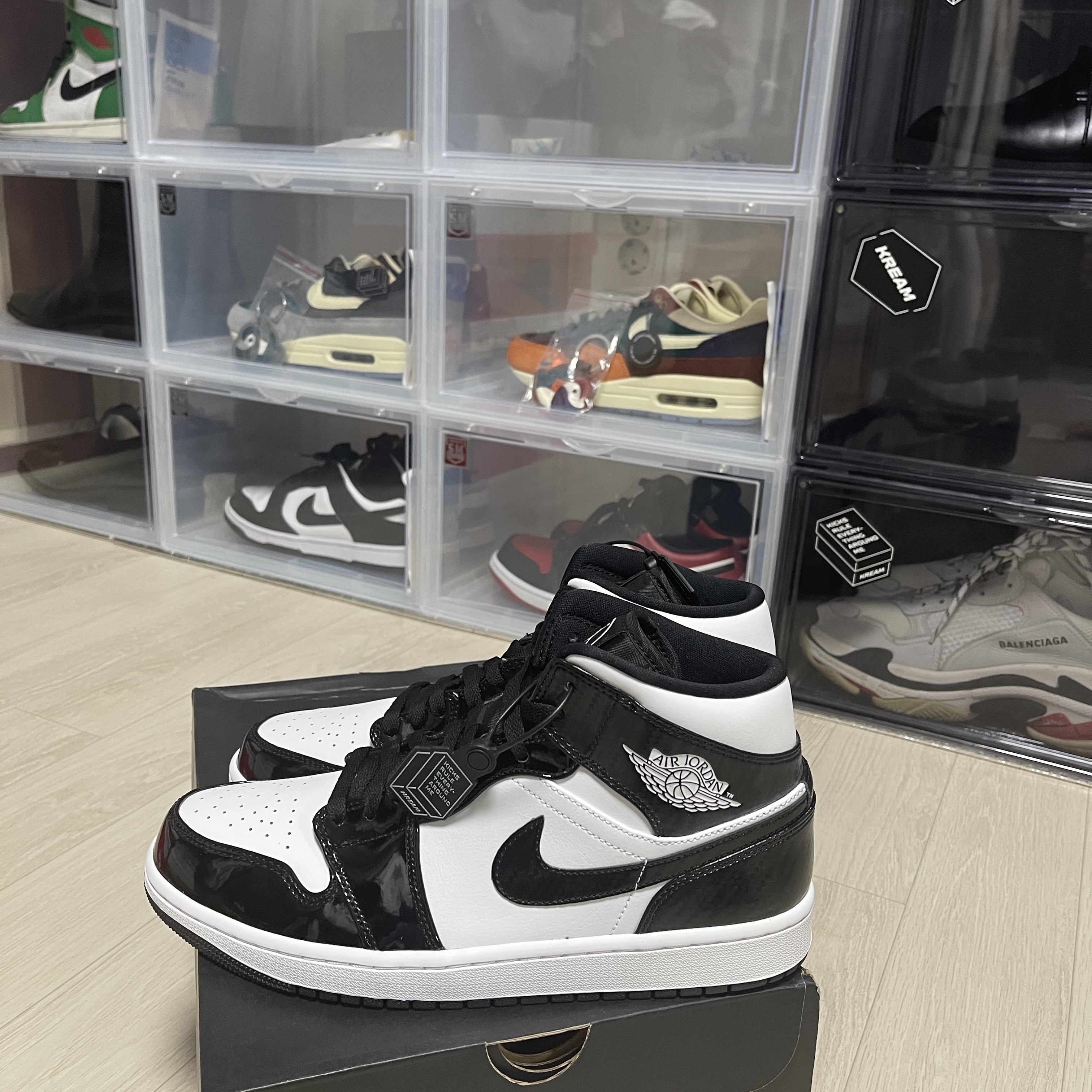 Jordan 1 Mid SE ASW Black 착용 스타일 - 4